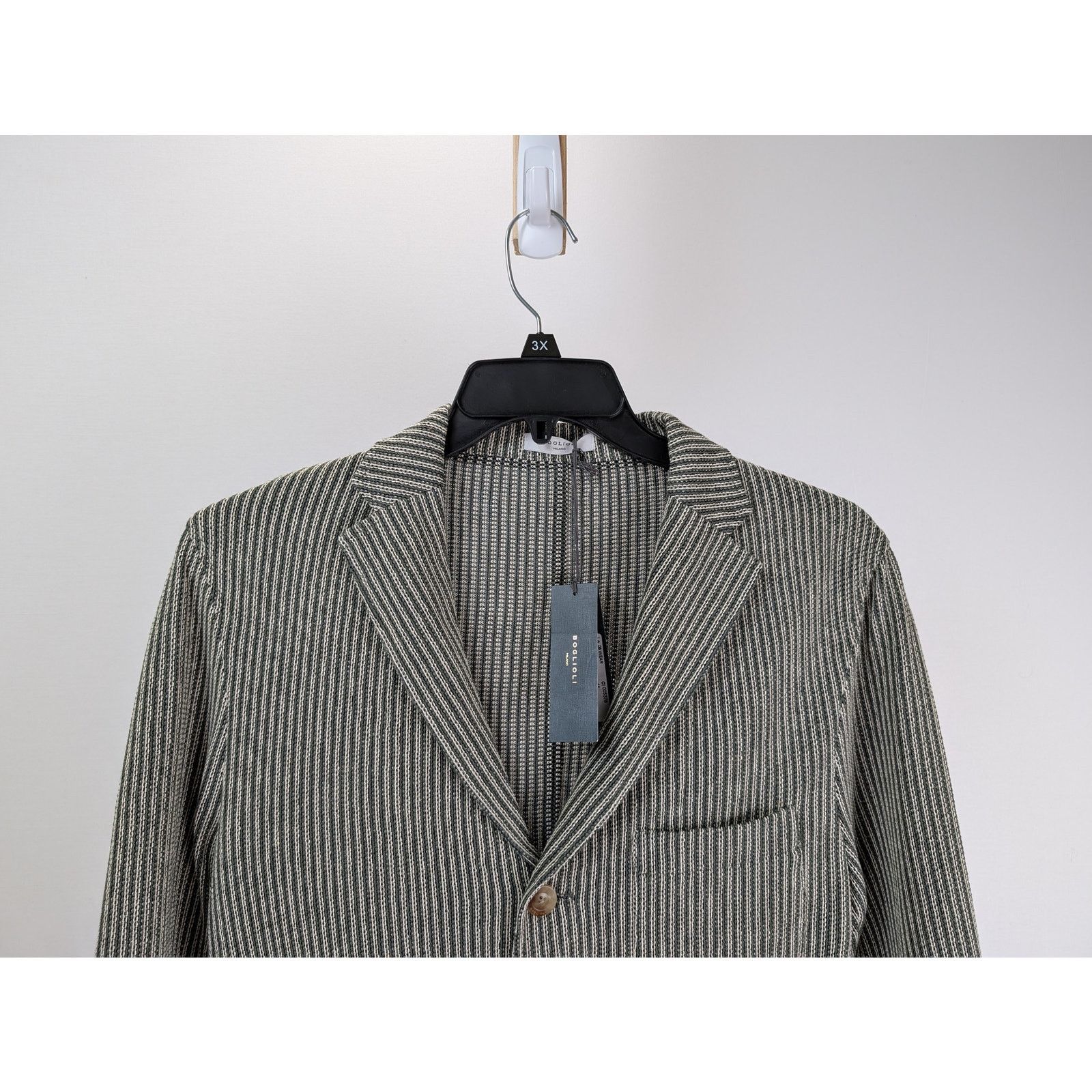 Boglioli o1rshd1 CC20 Striped Blazer Jacket Suits in Multicolor Size US M / EU 48-50 / 2 - 2 Thumbnail