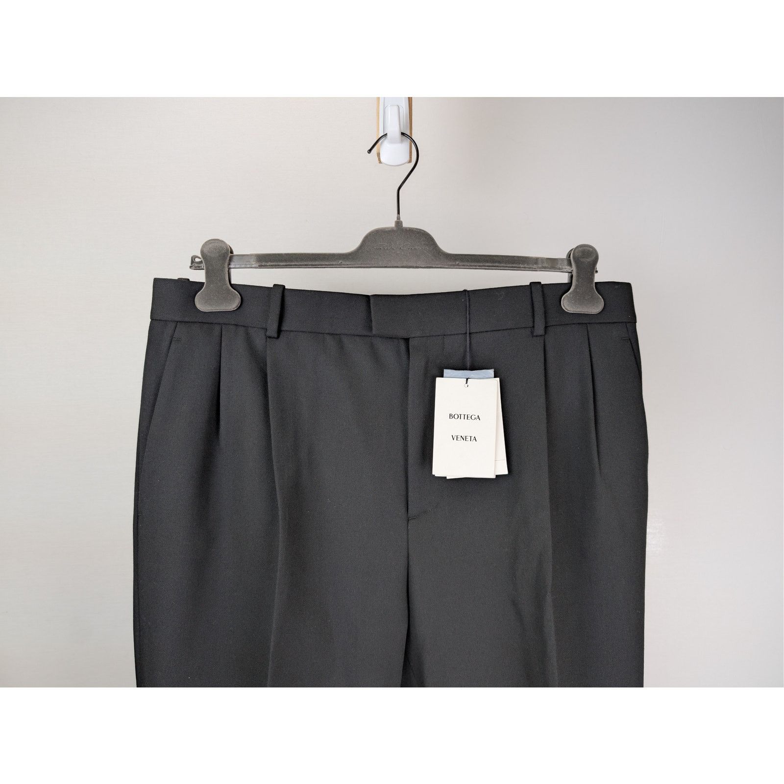 Bottega Veneta o1rshd1 Grain De Poudre Stretch Trousers / Casual Pants Size US 38 / EU 54 - 3 Thumbnail