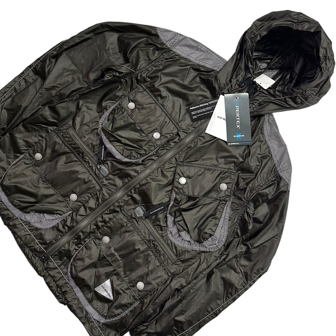 And Wander × Barbour And Wander x Barbour Shiny Wind MultiPocket