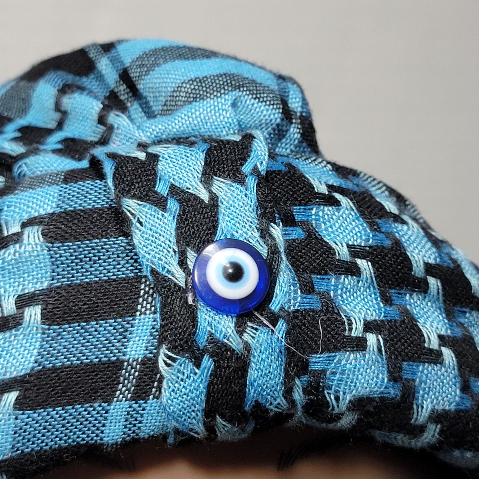 Other Traditional Fez Hat with Scarf, Keffiyeh w/ All-Seeing Eye Size ONE SIZE - 3 Thumbnail