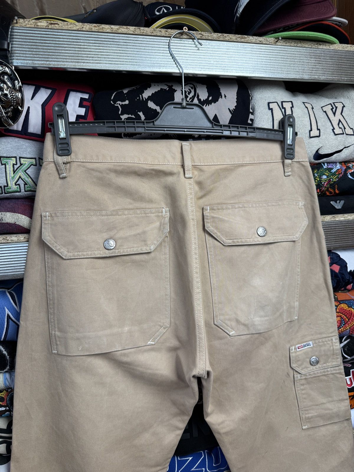 Diesel Vintage Diesel Cargo Work Heavy Pants Size US 34 / EU 50 - 8 Thumbnail