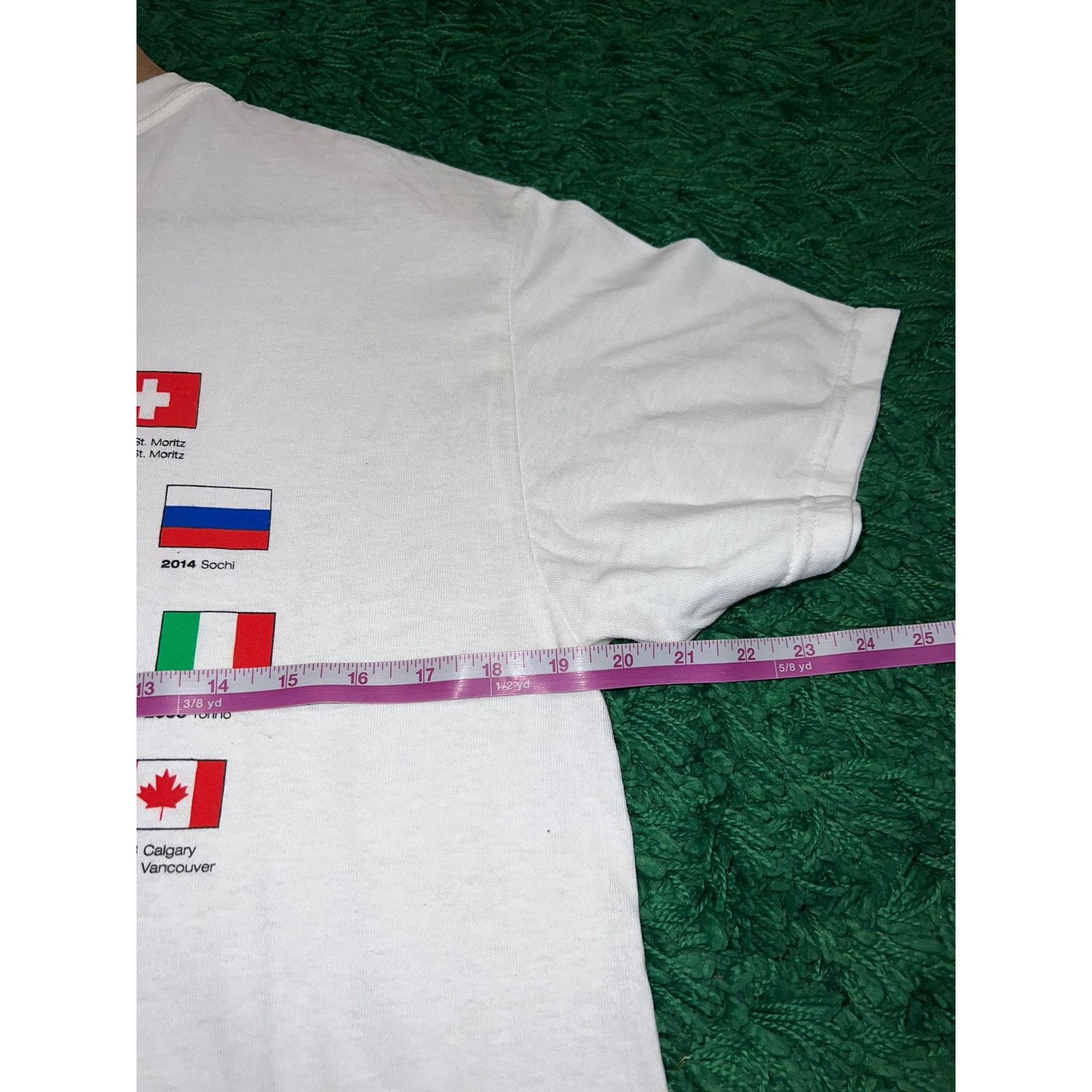 Delta America Olympics Shirt Olympic USA Flag Graphic Tee Medium Size US M / EU 48-50 / 2 - 9 Thumbnail