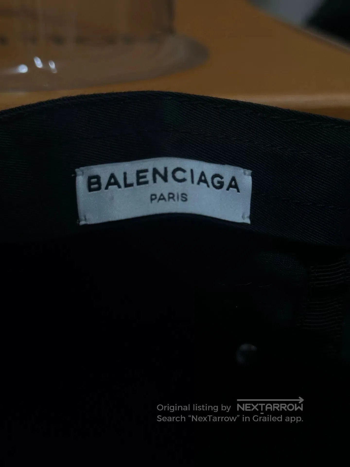 Balenciaga Balenciaga Embroidered Logo Baseball Cap. Size ONE SIZE - 5 Thumbnail