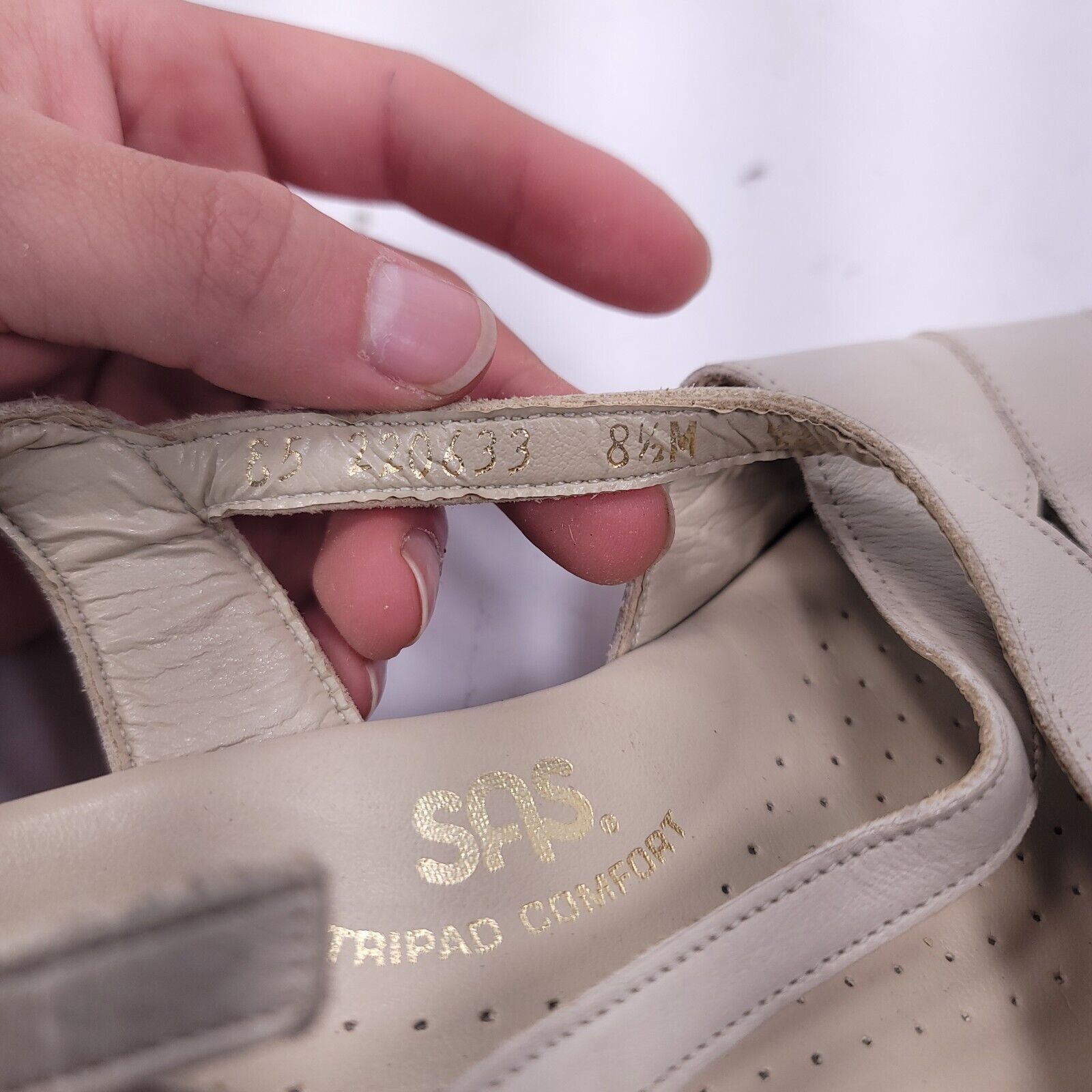SAS SAS Tripad Comfort Ankle Strap Sandal Womens Size 8.5 Beige Size US 8.5 / IT 38.5 - 8 Thumbnail