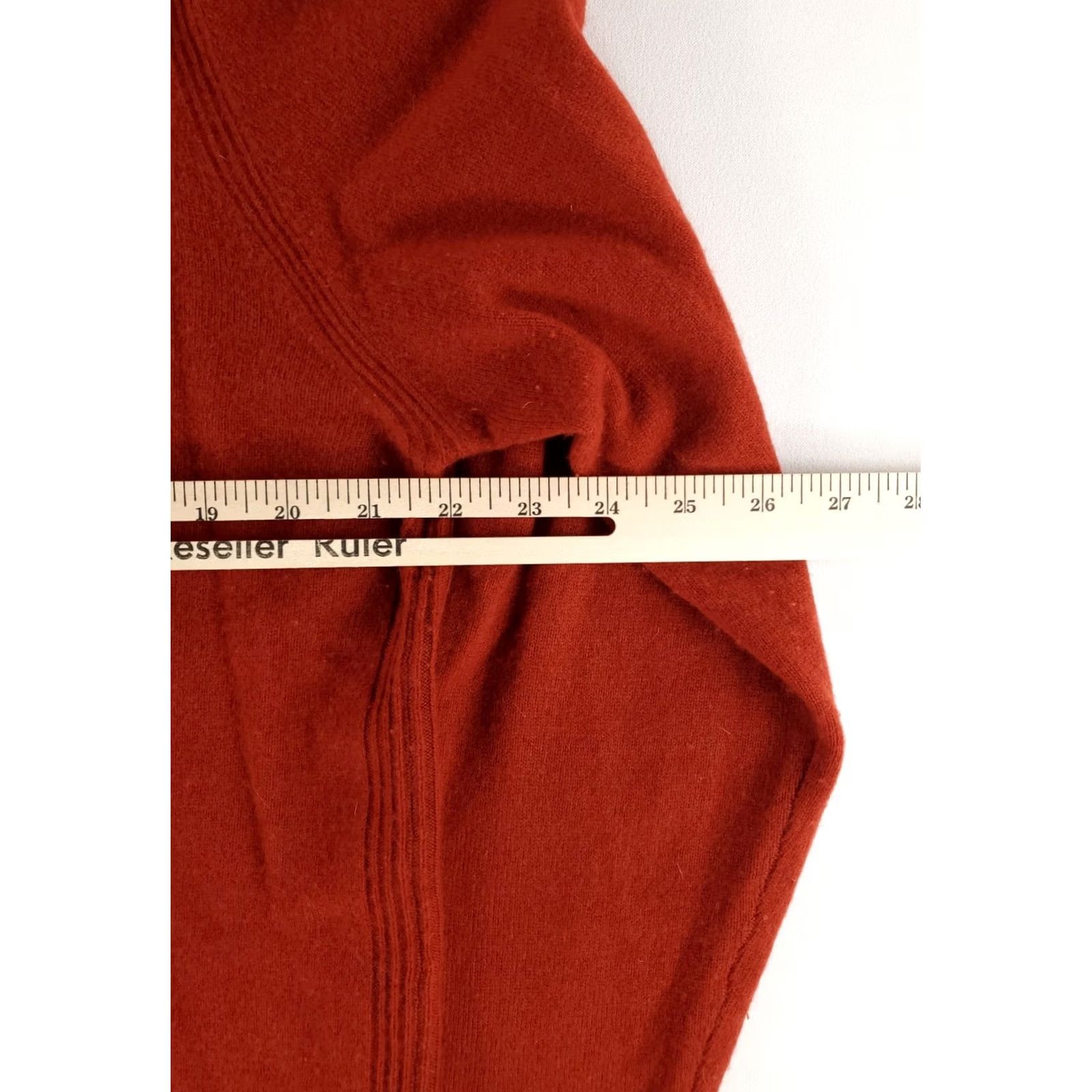 Todd Snyder Todd Snyder Cashmere Sweater Red Long Sleeve Mens L Size US L / EU 52-54 / 3 - 5 Thumbnail