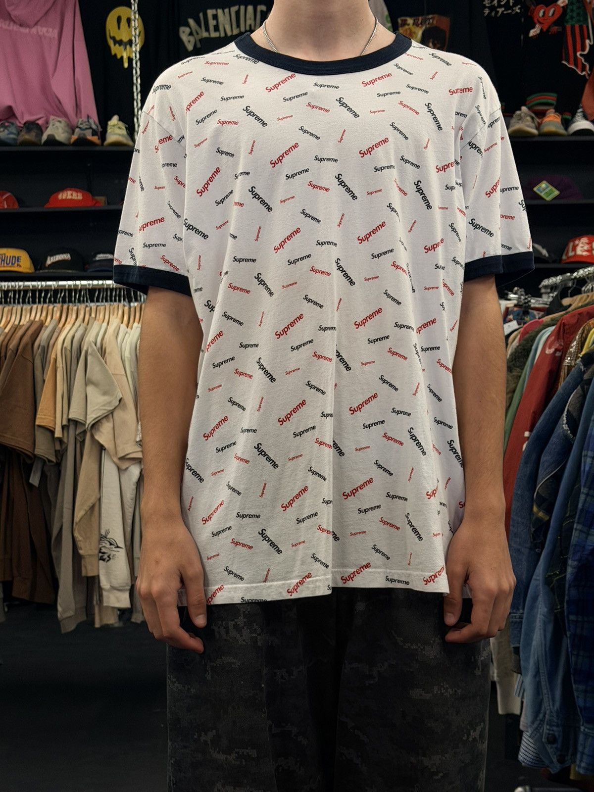 Supreme Supreme Pocket Logo T-Shirt Size US L / EU 52-54 / 3 - 1 Thumbnail