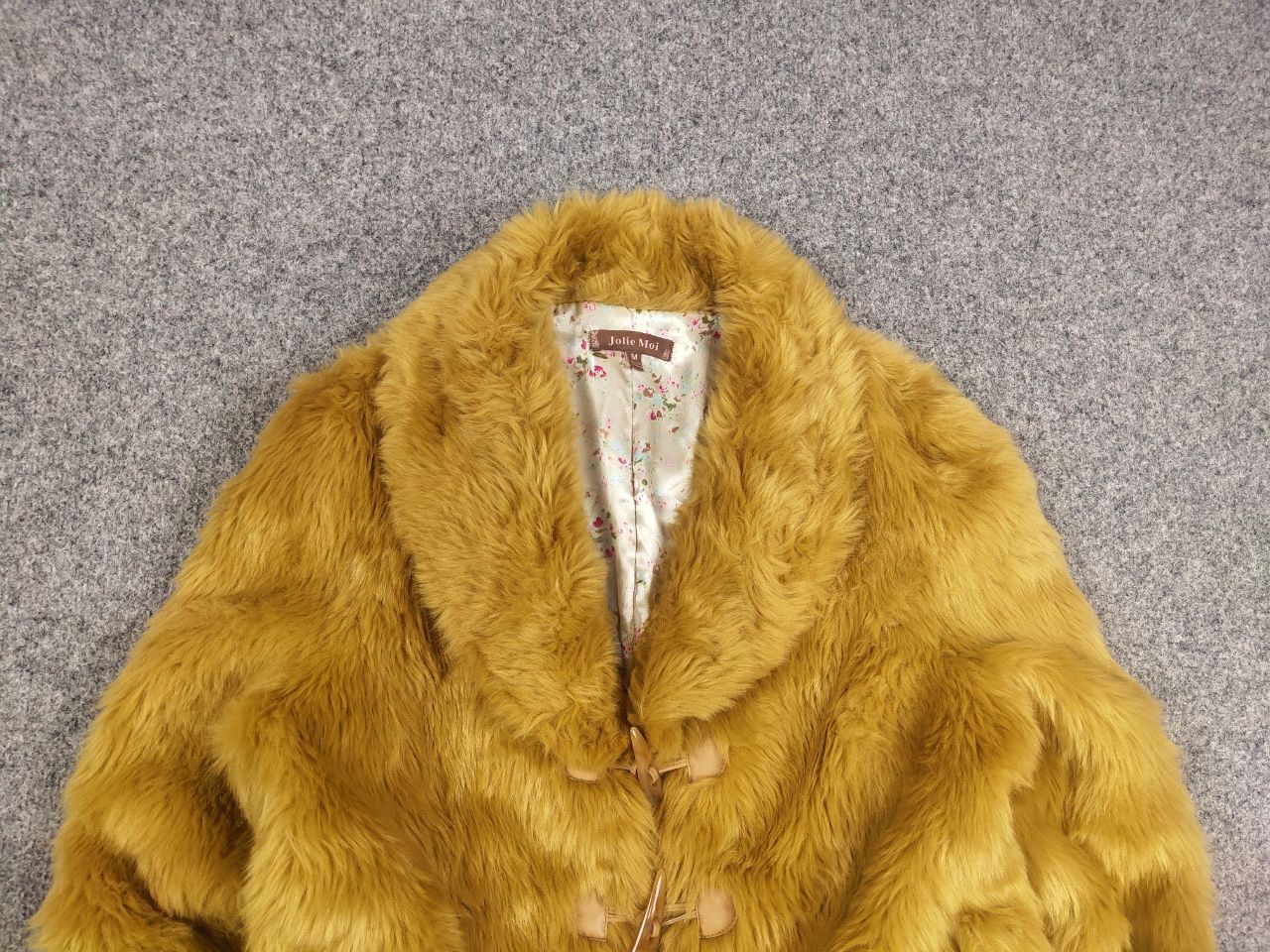 If Six Was Nine Vintage Full Mohair Fuzzy Faux Fur Fluffy Cropped Jacket OG Size M / US 6-8 / IT 42-44 - 4 Thumbnail