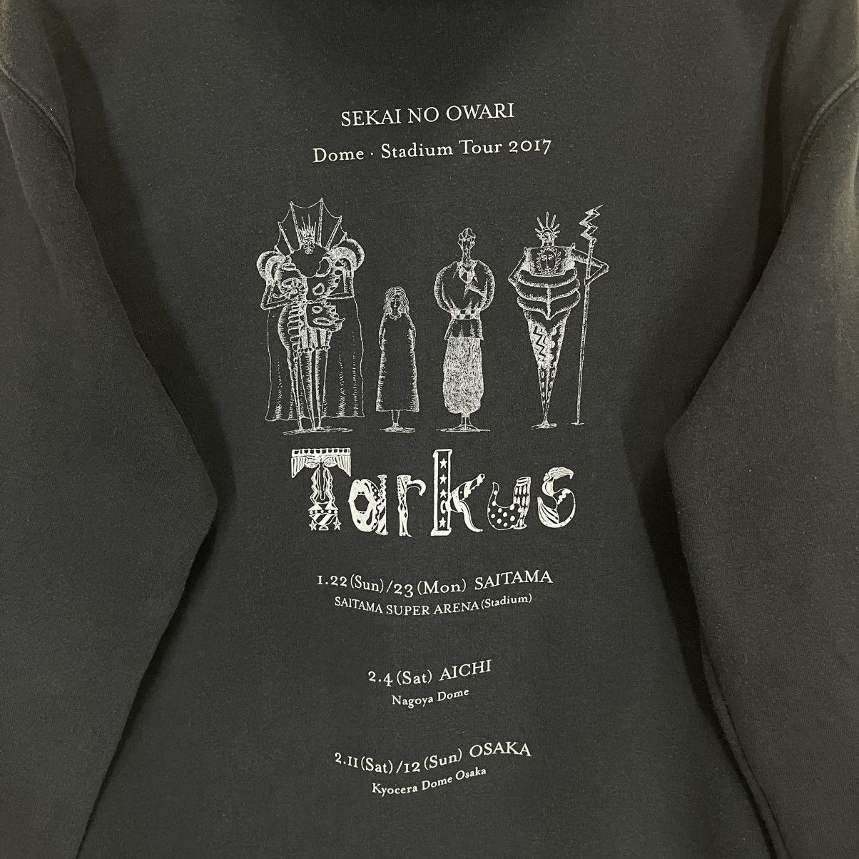 Japanese Brand SEKAINOOWARI SEKAINOOWARI Tarkus Stadium Tour 2017 Hoodie Size US L / EU 52-54 / 3 - 5 Thumbnail