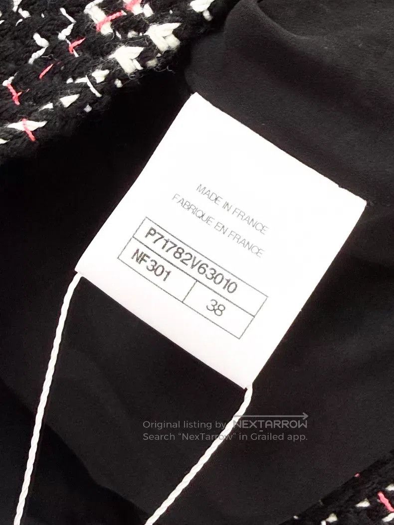 Chanel Chanel Color-matched plaid woven short tweed long-sleeved Size XS / US 0-2 / IT 36-38 - 8 Thumbnail