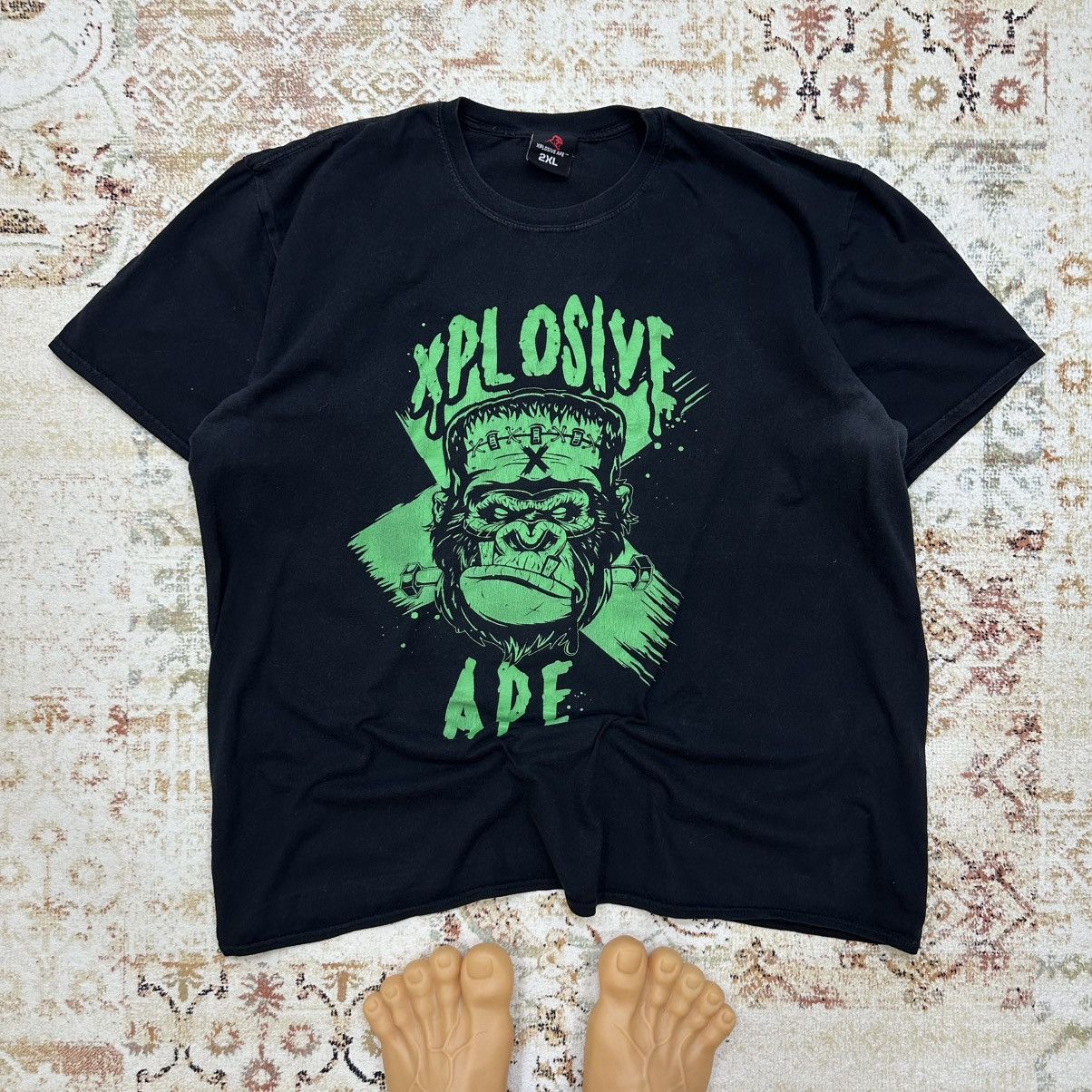 Vintage Vintage Explosive Ape T-shirts Gorilla Wear T-shirts Gym Size US XXL / EU 58 / 5 - 1 Thumbnail