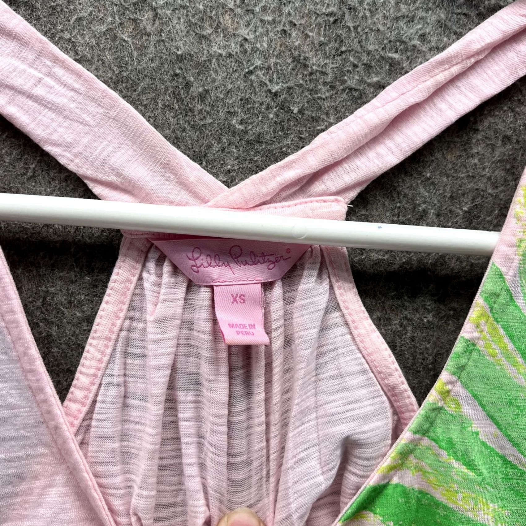 Lilly Pulitzer Lilly Pulitzer Tank Top Womens XS Pink Gone Coconuts Palm Graphic Pima Cotton Tank Top Womens XS Pink Gone Coconuts Palm Graphic Size XS / US 0-2 / IT 36-38 - 3 Thumbnail
