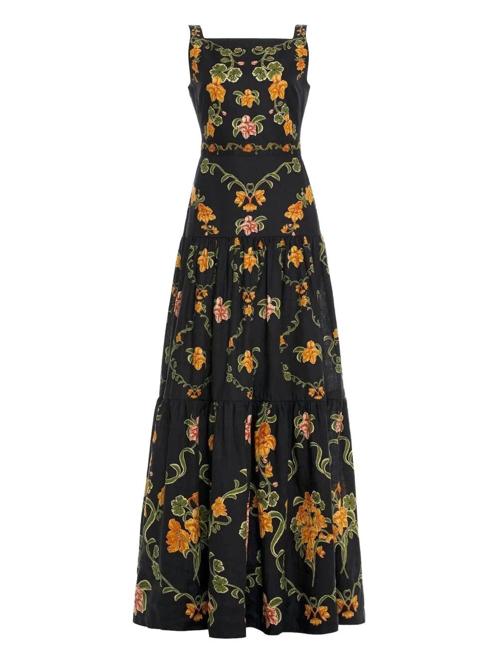 AGUA by Agua Bendita `Abeja Cordillera` Maxi Dress Size L / US 10 / IT 46 - 1 Thumbnail