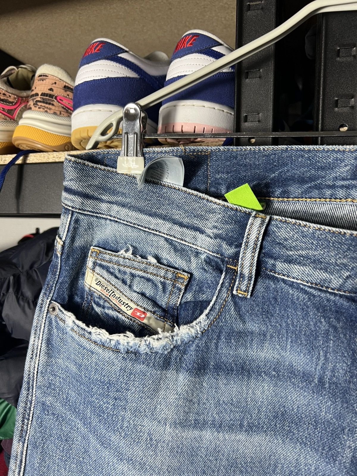 Diesel 🔥 Diesel Italian Distressed Straight Jeans Size 34 Italy 🧵 Size US 34 / EU 50 - 11 Thumbnail