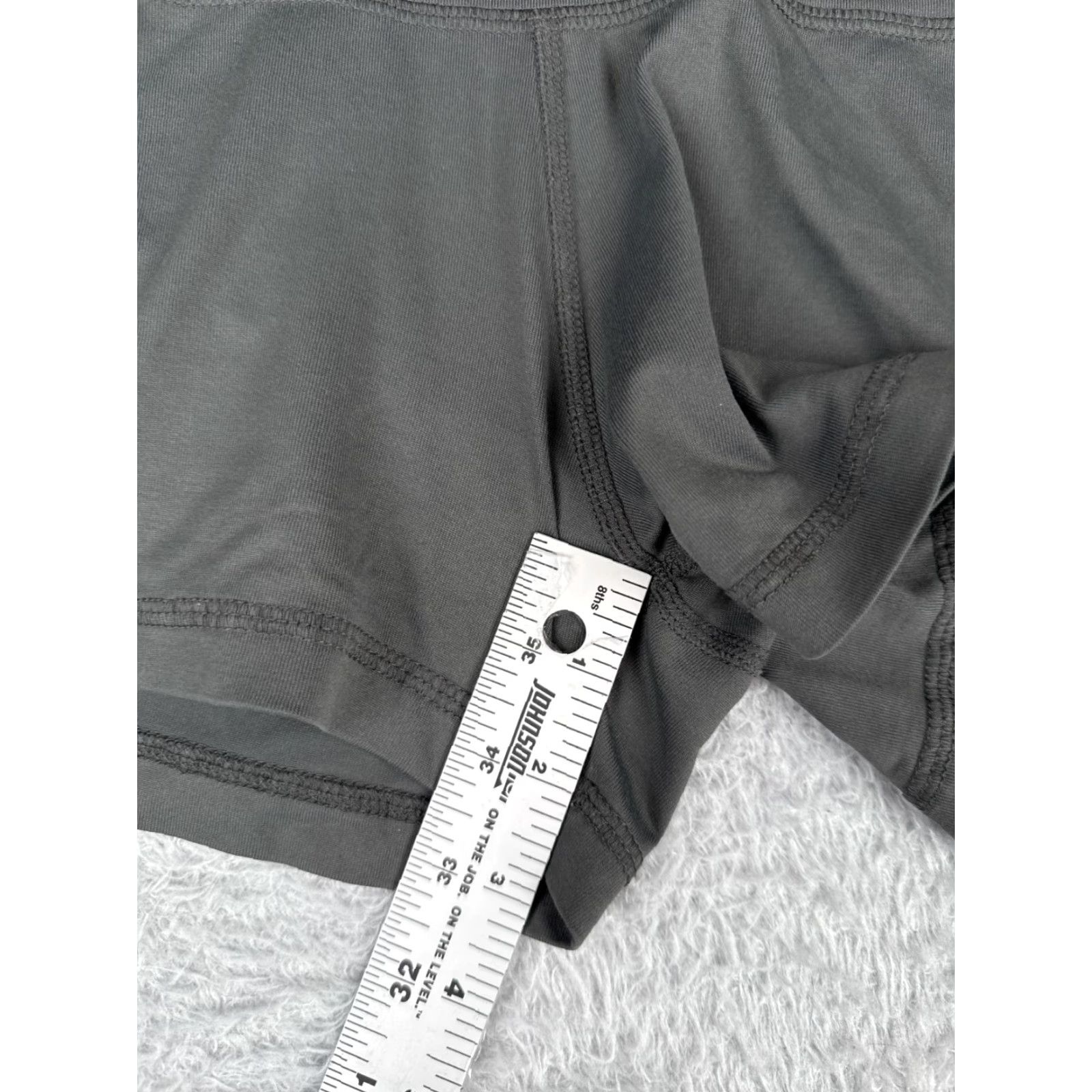 Patagonia Patagonia Shorts Women XS Gray 3" Yoga Gym Nylon Blend Shorts Size 26" / US 2 / IT 38 - 6 Thumbnail