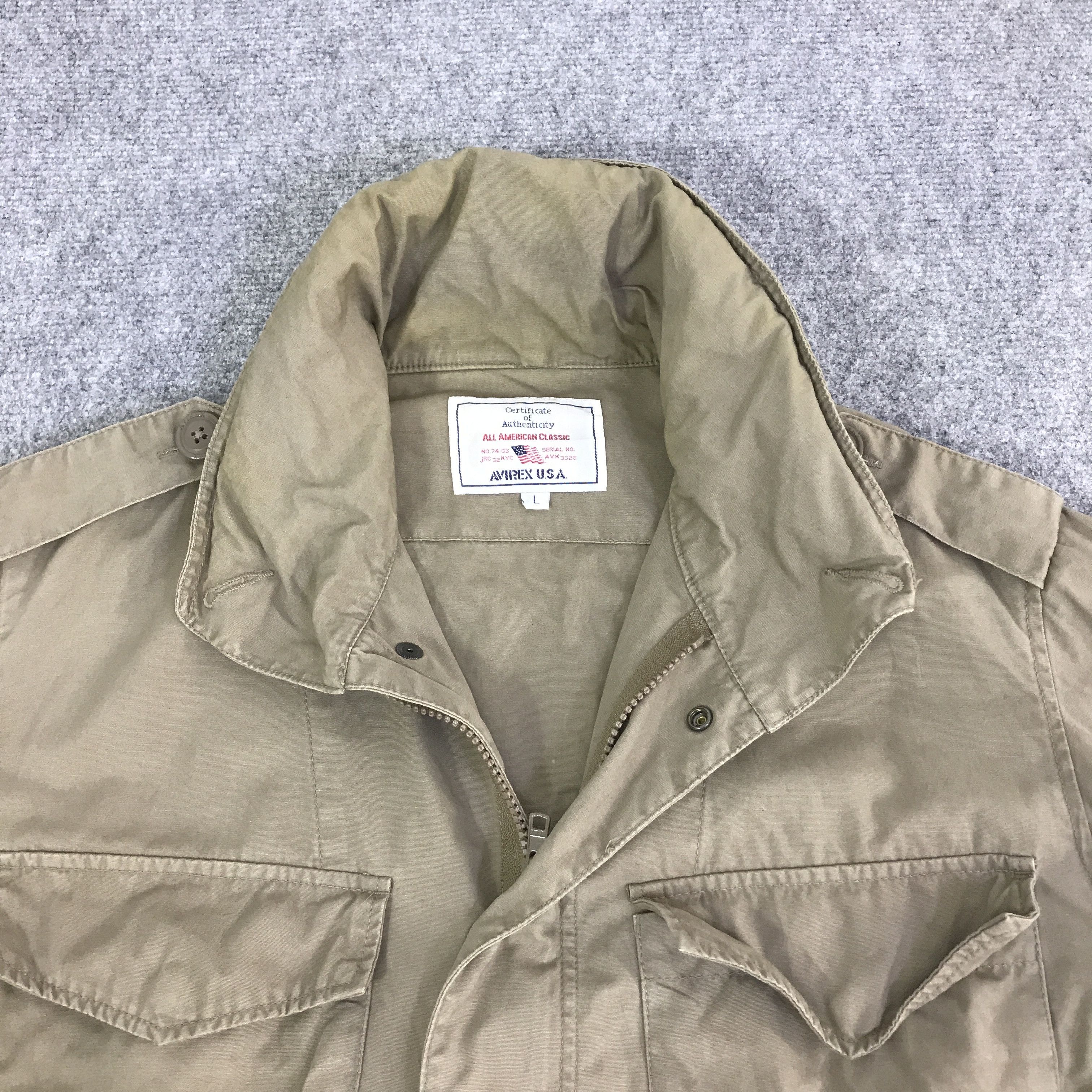 Avirex AVIREX USA M65 DESIGN JACKET K124B3 Size US L / EU 52-54 / 3 - 8 Thumbnail