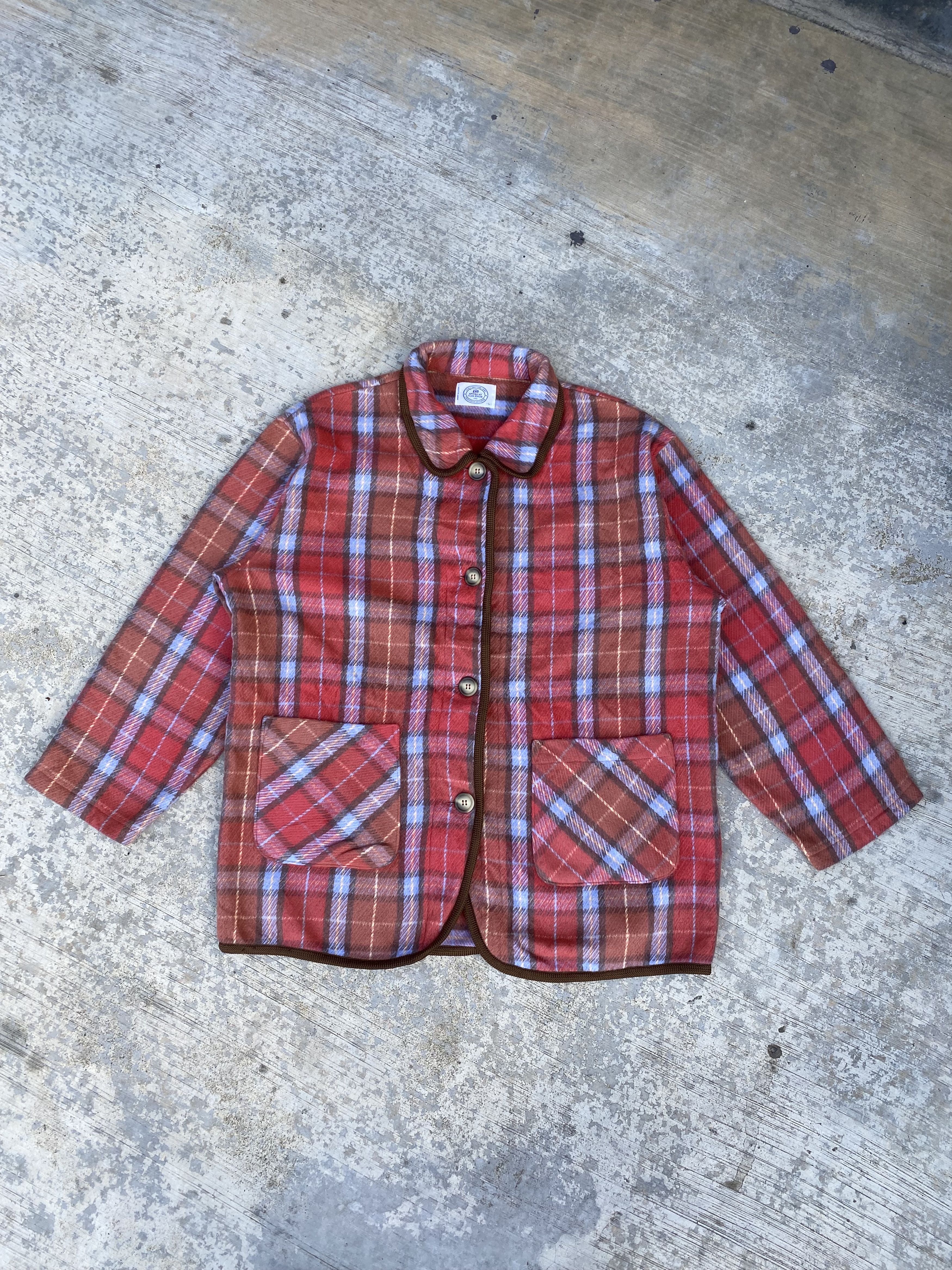 Japanese Brand × Vintage Vintage American Club House checked cardigan Size US L / EU 52-54 / 3 - 1 Thumbnail