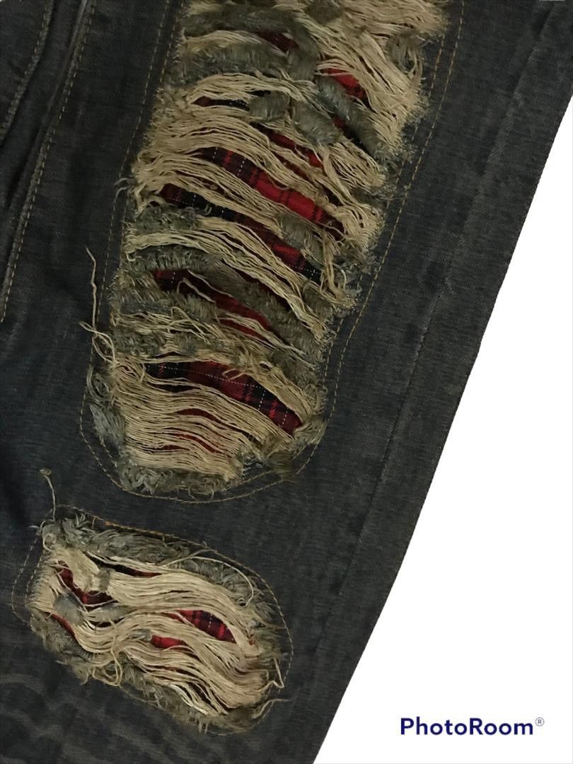 Hysteric Glamour 💥Japanese Fashion Designer Super Lover Rockers Denim Size US 31 - 8 Thumbnail