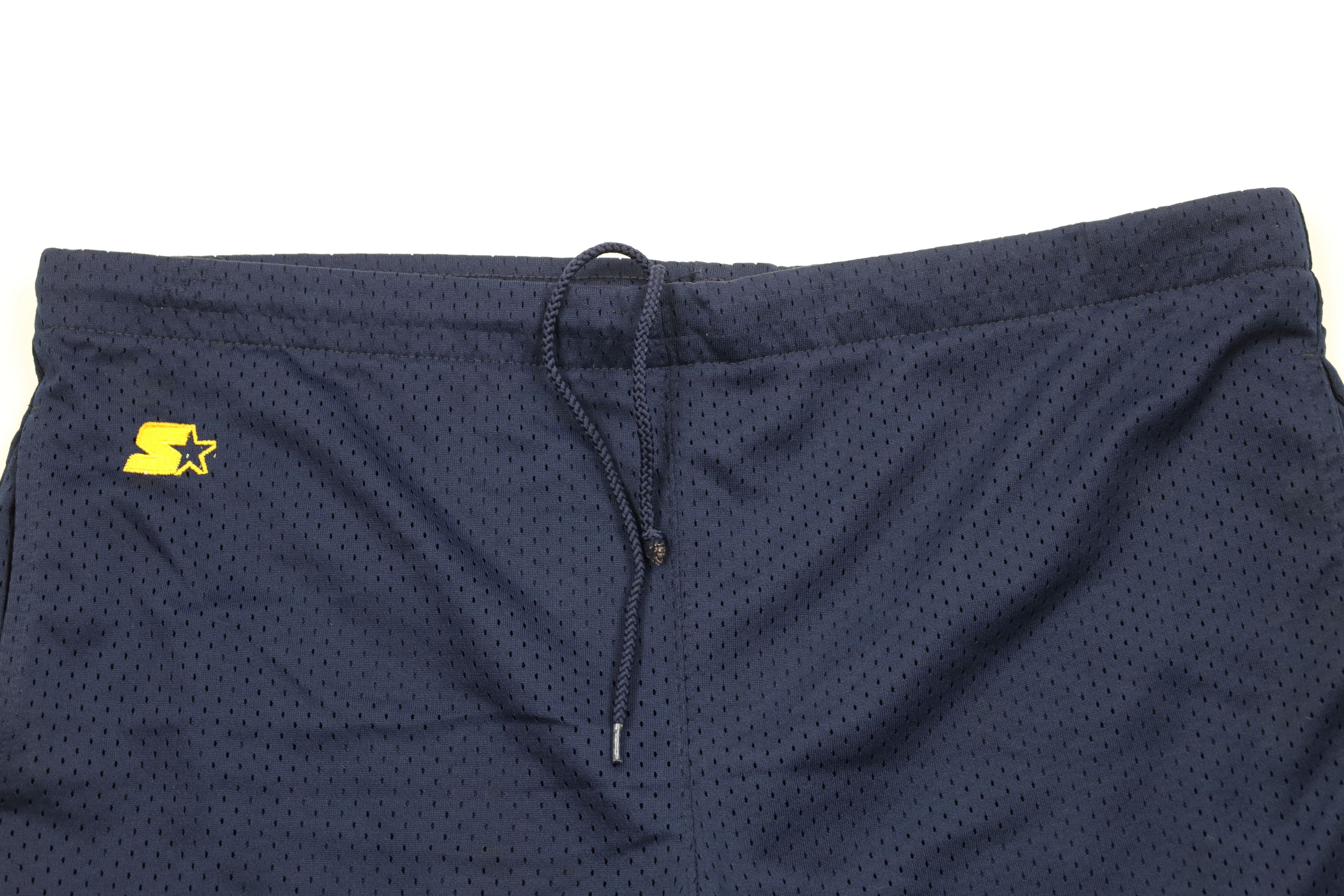 Starter Vintage 90s Starter University of Michigan Above Knee Shorts Size US 40 / EU 56 - 2 Thumbnail