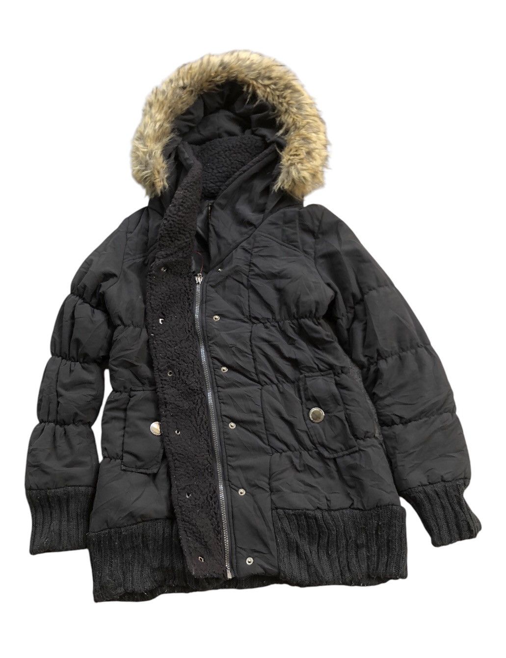 Japanese Brand × Le Grande Bleu (L.G.B.) Vanity Glamourous Fur Hoodie Down Jacket Size M / US 6-8 / IT 42-44 - 3 Thumbnail