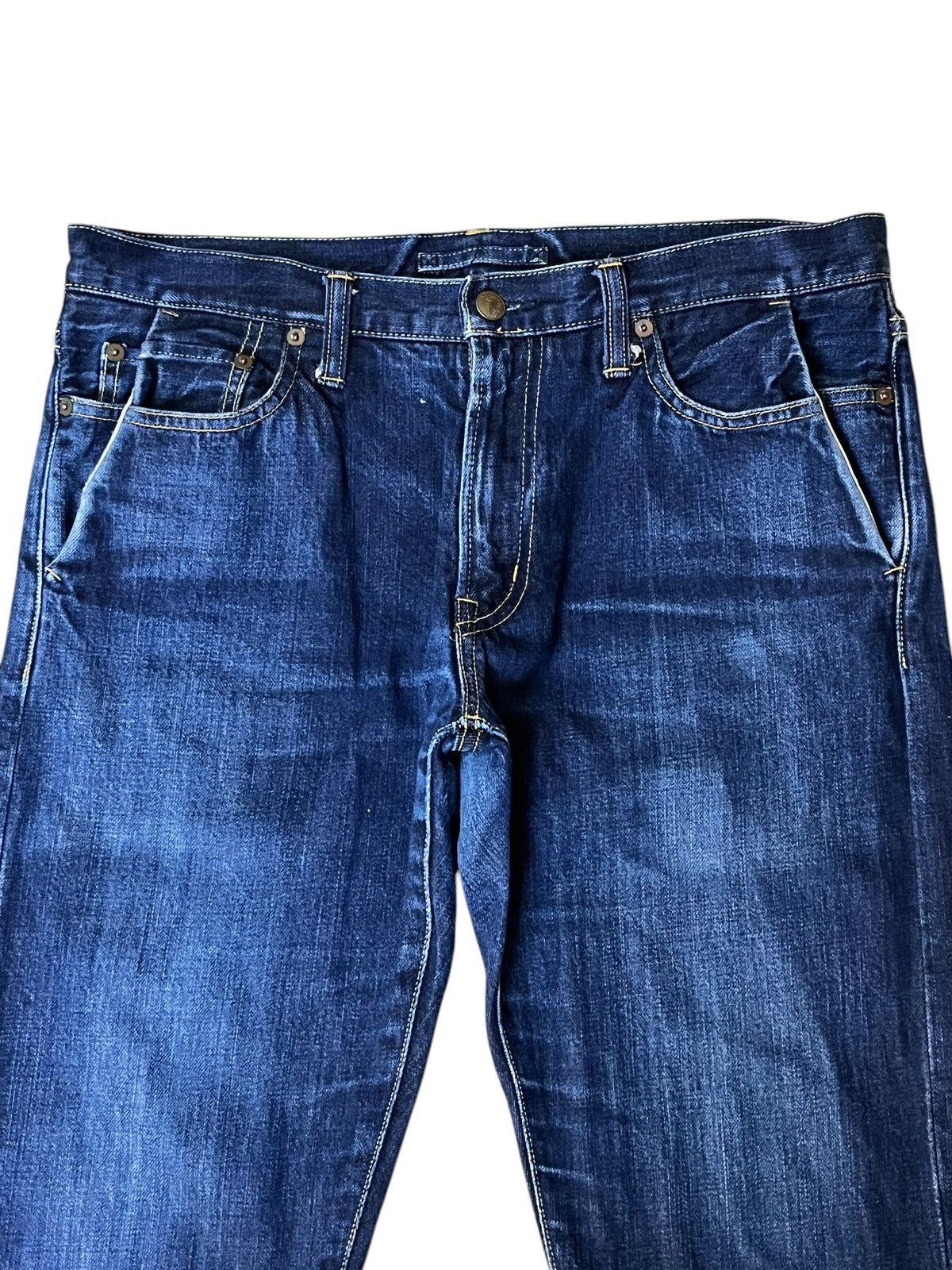 Maison MIHARA YASUHIRO SICK Y2K MAISON MIHARA YASUHIRO BLUE JEANS MADE IN JAPAN Size US 34 / EU 50 - 4 Thumbnail