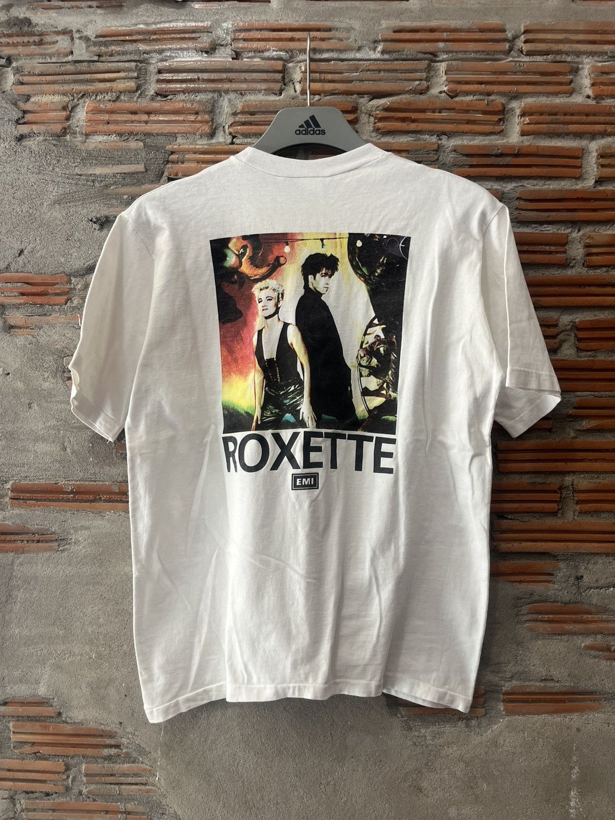 Band Tees VINTAGE 1991 ROXETTE Joyride Tour T-Shirt 'The Duo' Size US L / EU 52-54 / 3 - 3 Thumbnail