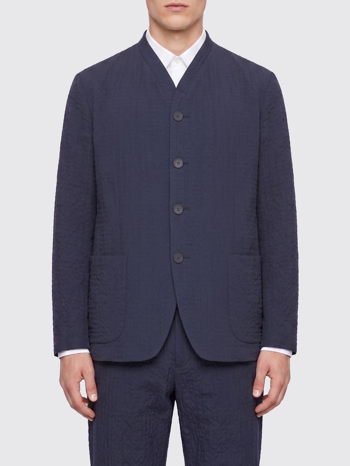 Giorgio Armani Giorgio Armani Jacket Men Navy Size US M / EU 48-50 / 2 - 1 Thumbnail