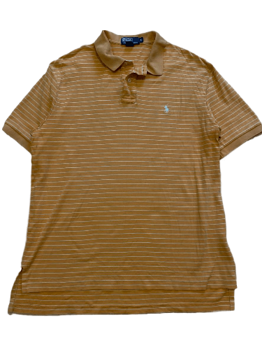 Polo Ralph Lauren Polo Ralph Lauren 100% Cotton Striped Polo Size L Size US L / EU 52-54 / 3 - 1 Thumbnail