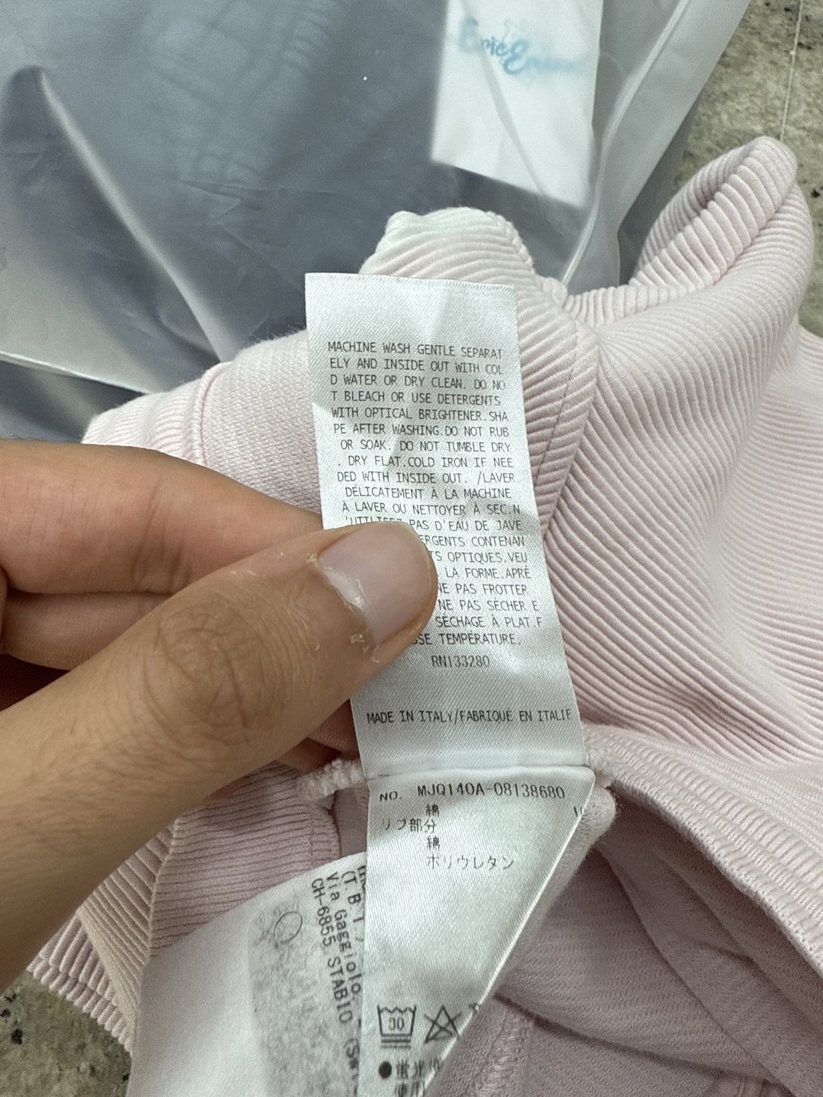 Thom Browne Thome Browne Pink Thermal Sweats Size US 29 - 10 Thumbnail