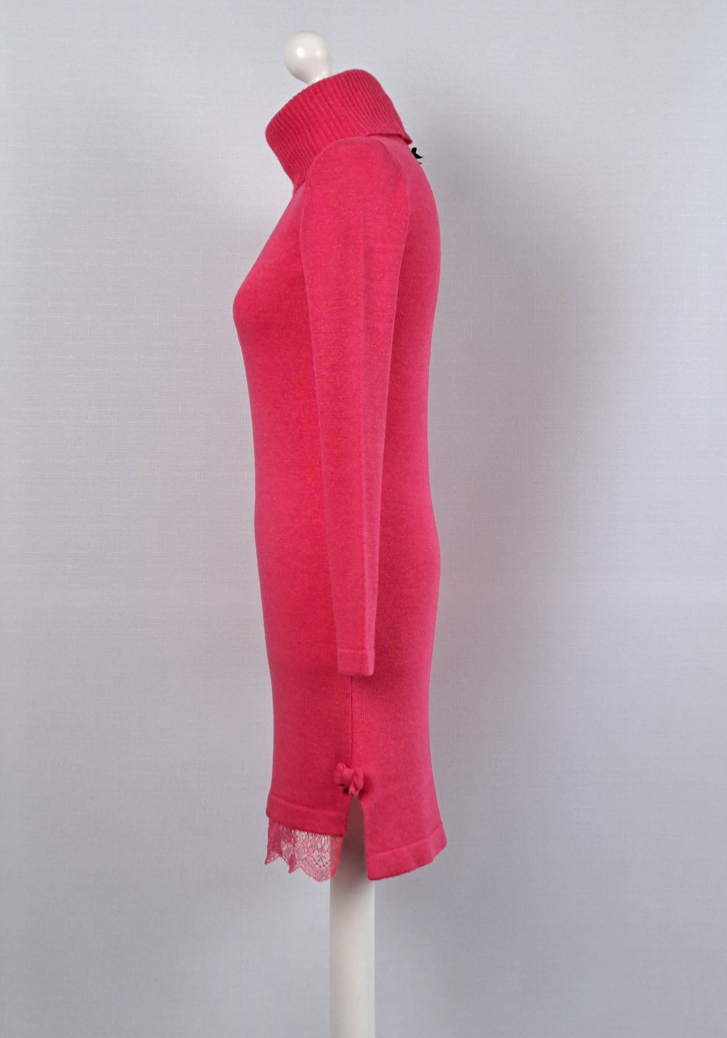 Blumarine Miss Blumarine knit pink dress. Size XXS / US 00 / IT 34 - 4 Thumbnail