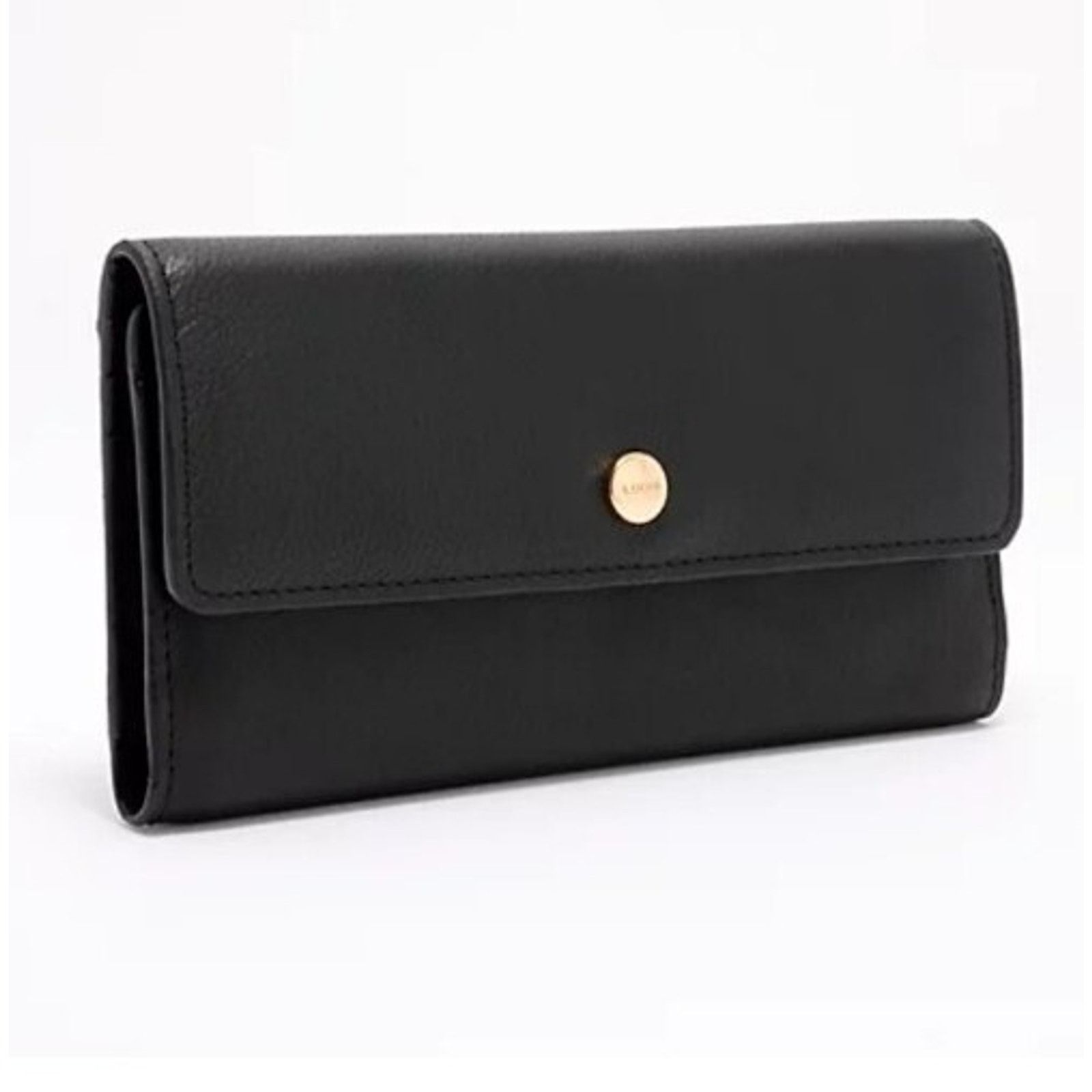 & Other Stories LODIS Texas Leather Kate Large Flap Wallet Black A612000 Size ONE SIZE - 1 Thumbnail