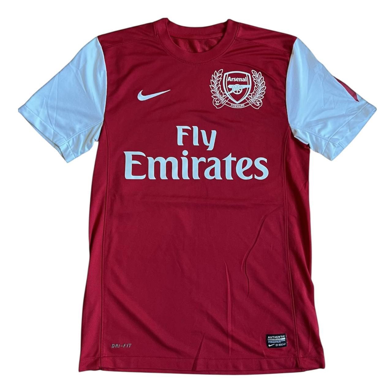Nike 2011/12 ARSENAL FC ANNIVERSARY HOME SOCCER JERSEY SHIRT SZ S Size US S / EU 44-46 / 1 - 1 Thumbnail