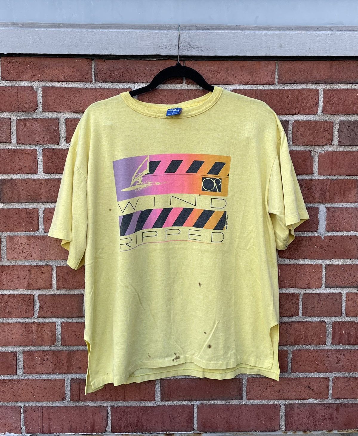 Ocean Pacific Vintage 1986 Ocean Pacific OP “wind Ripped” Sailing T Shirt Size US L / EU 52-54 / 3 - 1 Thumbnail