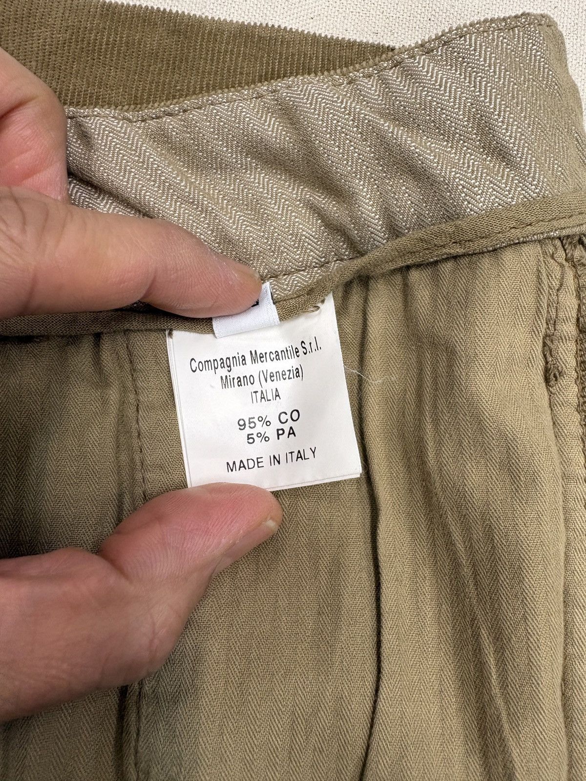 Barena BARENA Tapered Corduroy Trousers Camel Brown IT 50 (US 34) Size US 34 / EU 50 - 16 Thumbnail
