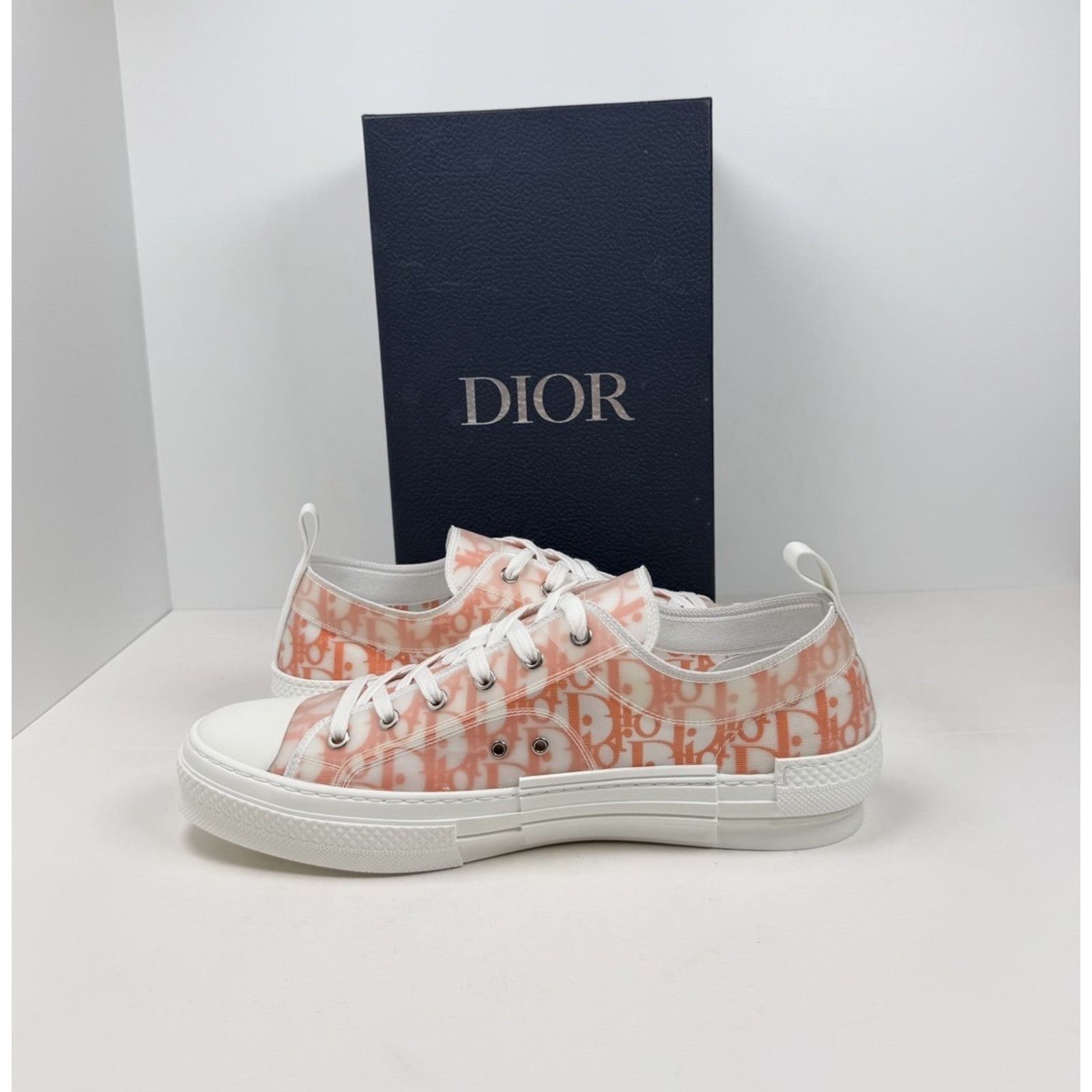 Dior Size 46EU/13US - Dior B23 Oblique Orange Low NEW Size US 13 / EU 46 - 5 Thumbnail