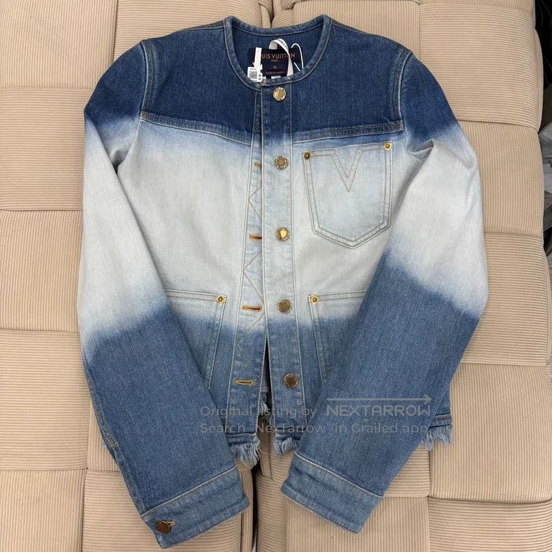 Louis Vuitton Louis Vuitton Gradient denim jacket Size XS / US 0-2 / IT 36-38 - 1 Thumbnail