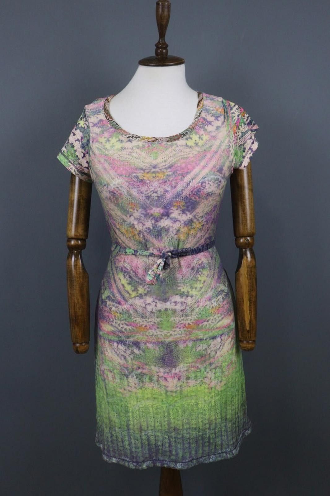 Custo Barcelona Custo Barcelona Multi Abstract Fit & Flare Dress Size 1 Size M / US 6-8 / IT 42-44 - 1 Thumbnail