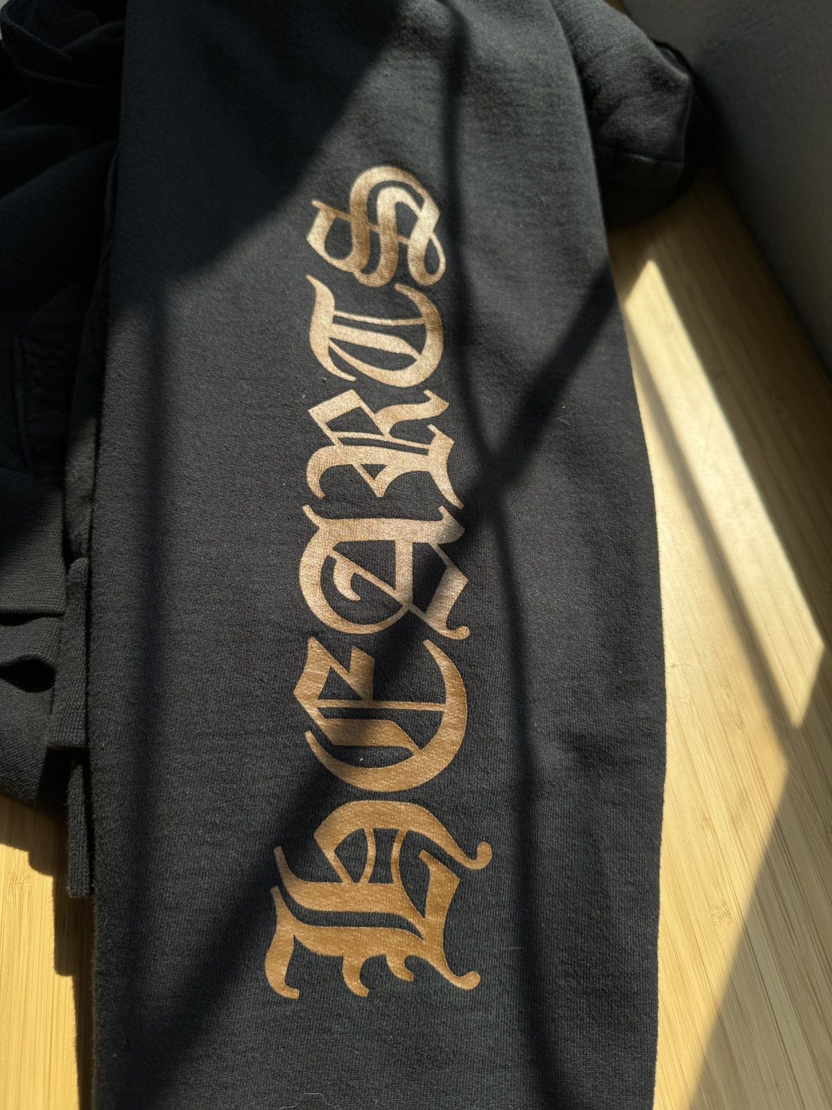 Chrome Hearts Chrome Hearts Black Fuck You Pullover Hoodie Bronze Print Size US L / EU 52-54 / 3 - 10 Thumbnail