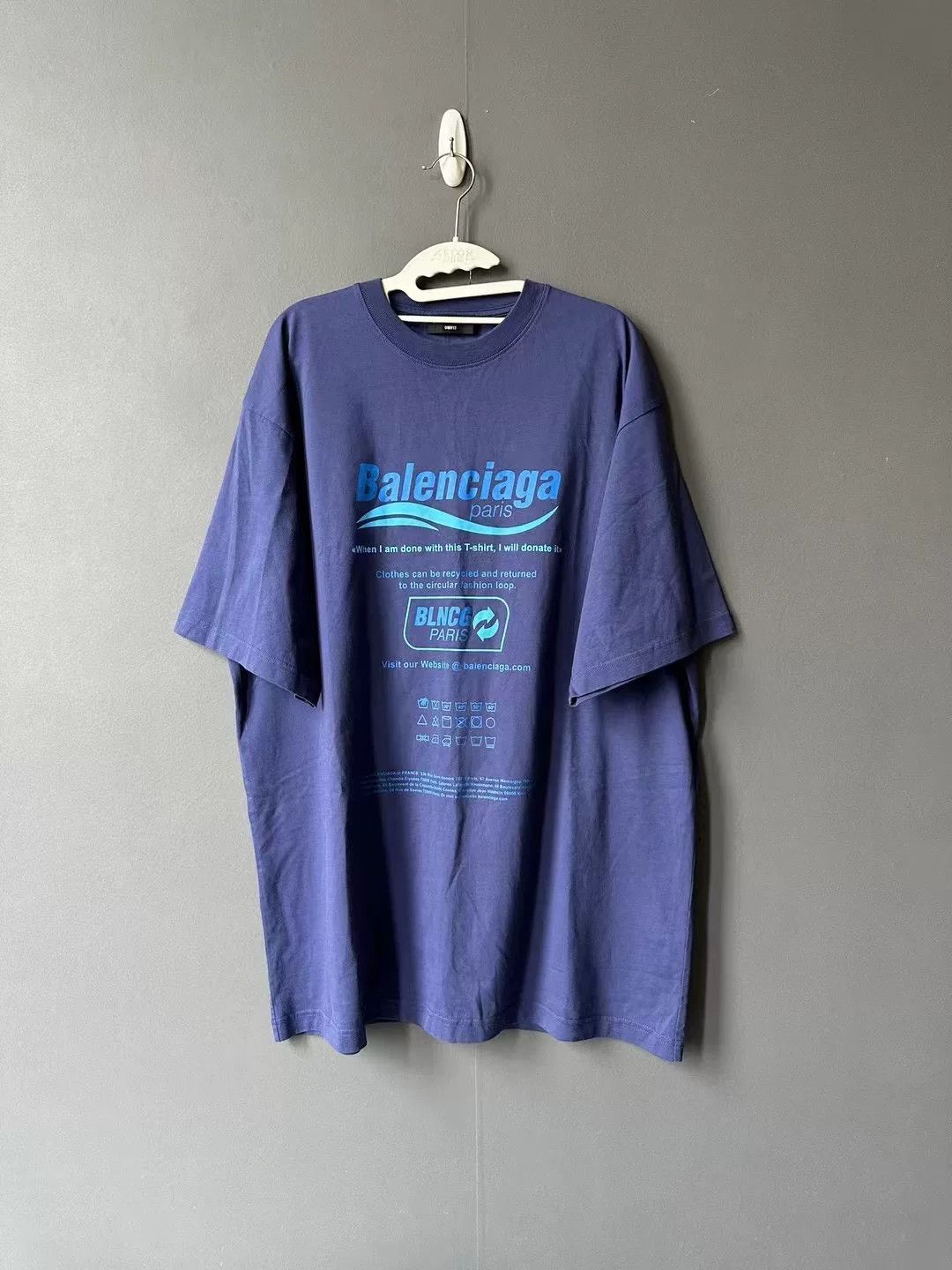 Balenciaga balenciaga eco-friendly short sleeve t-shirt Size US XS / EU 42 / 0 - 1 Thumbnail