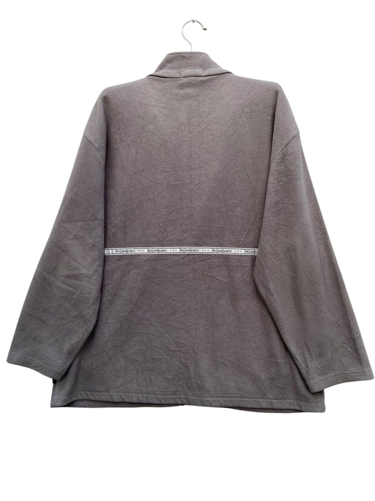 Yves Saint Laurent Vintage Yves Saint Lauren Fleece Jacket Size US M / EU 48-50 / 2 - 2 Thumbnail