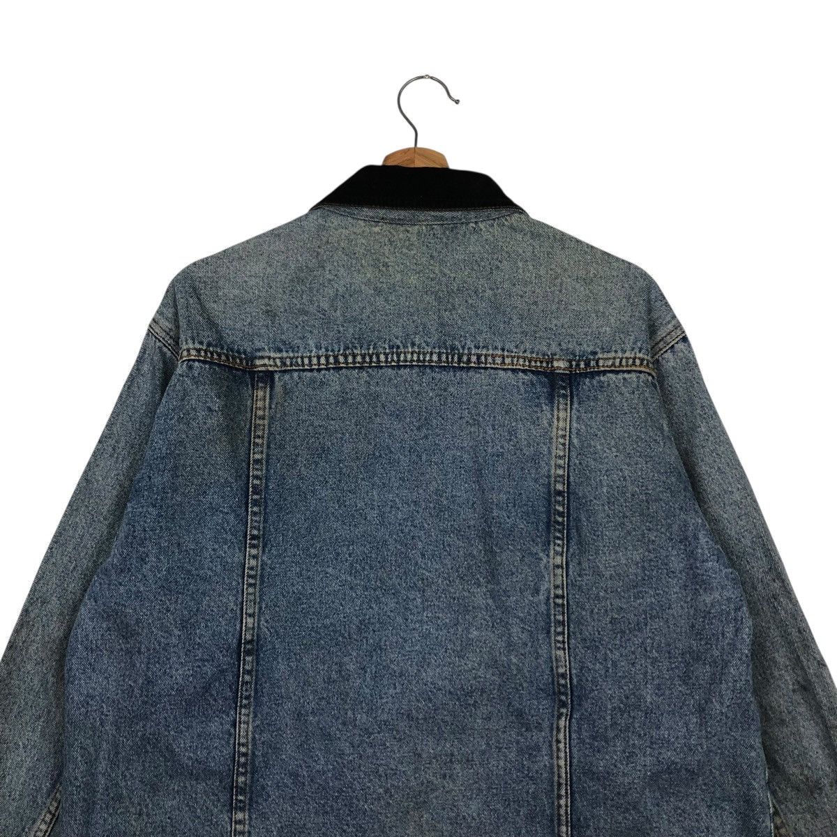 Japanese Brand 🔥VINTAGE CHORE DENIM WORK JACKET BILLBLASS ISSEY MIYAKE Size US M / EU 48-50 / 2 - 11 Thumbnail