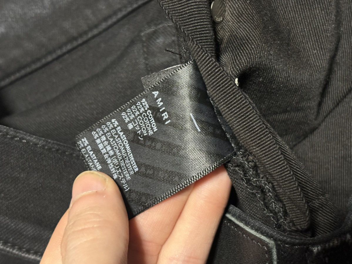 Amiri Amiri Black Shotgun Jeans Size US 29 - 5 Thumbnail