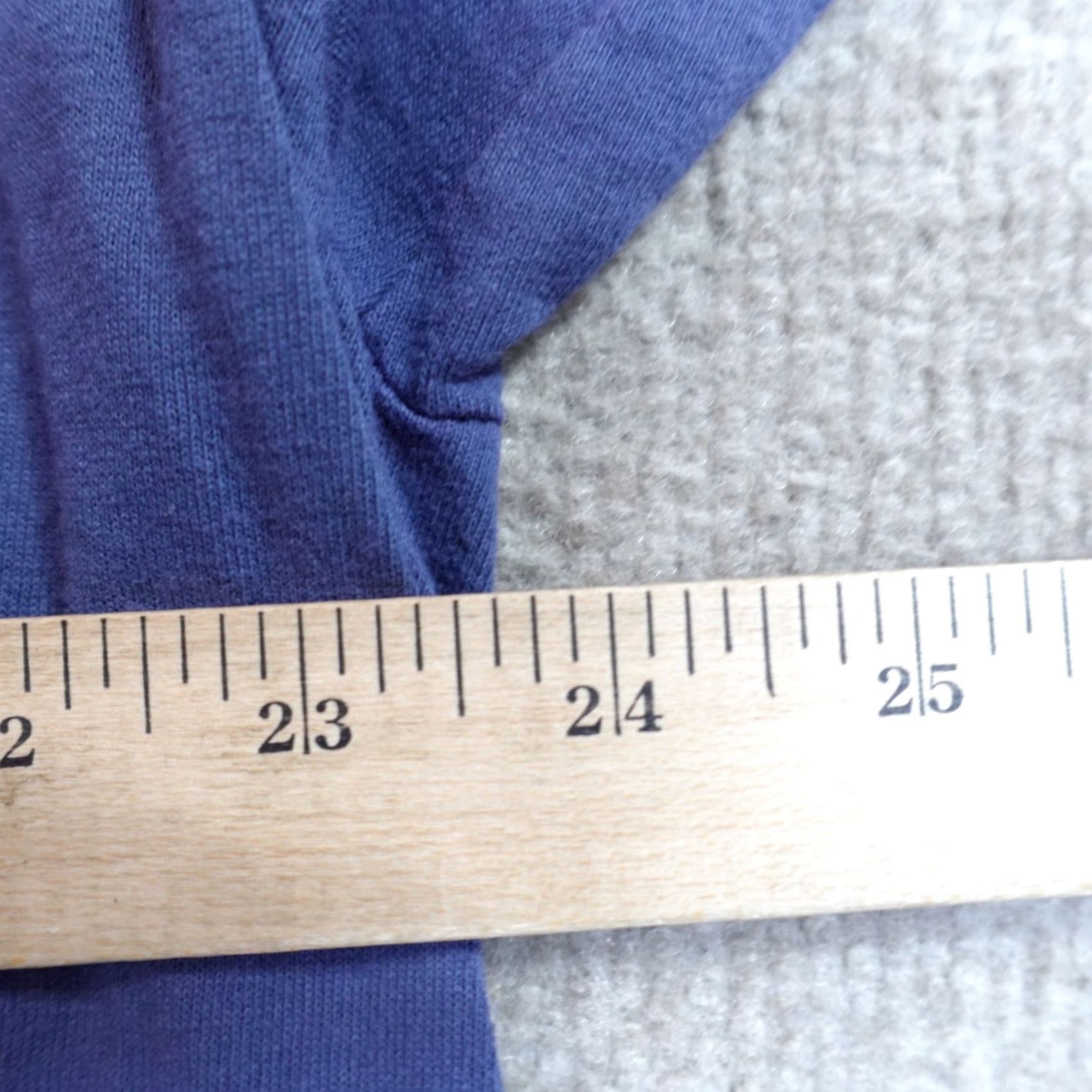 Vintage VINTAGE American Vintage Shirt XL Blue Double-Sided Made in USA Outdoors Mens XL Blue Short Sleeve Crew Neck Jersey Cotton Vintage 1990s T-Shirt Size US XL / EU 56 / 4 - 6 Thumbnail