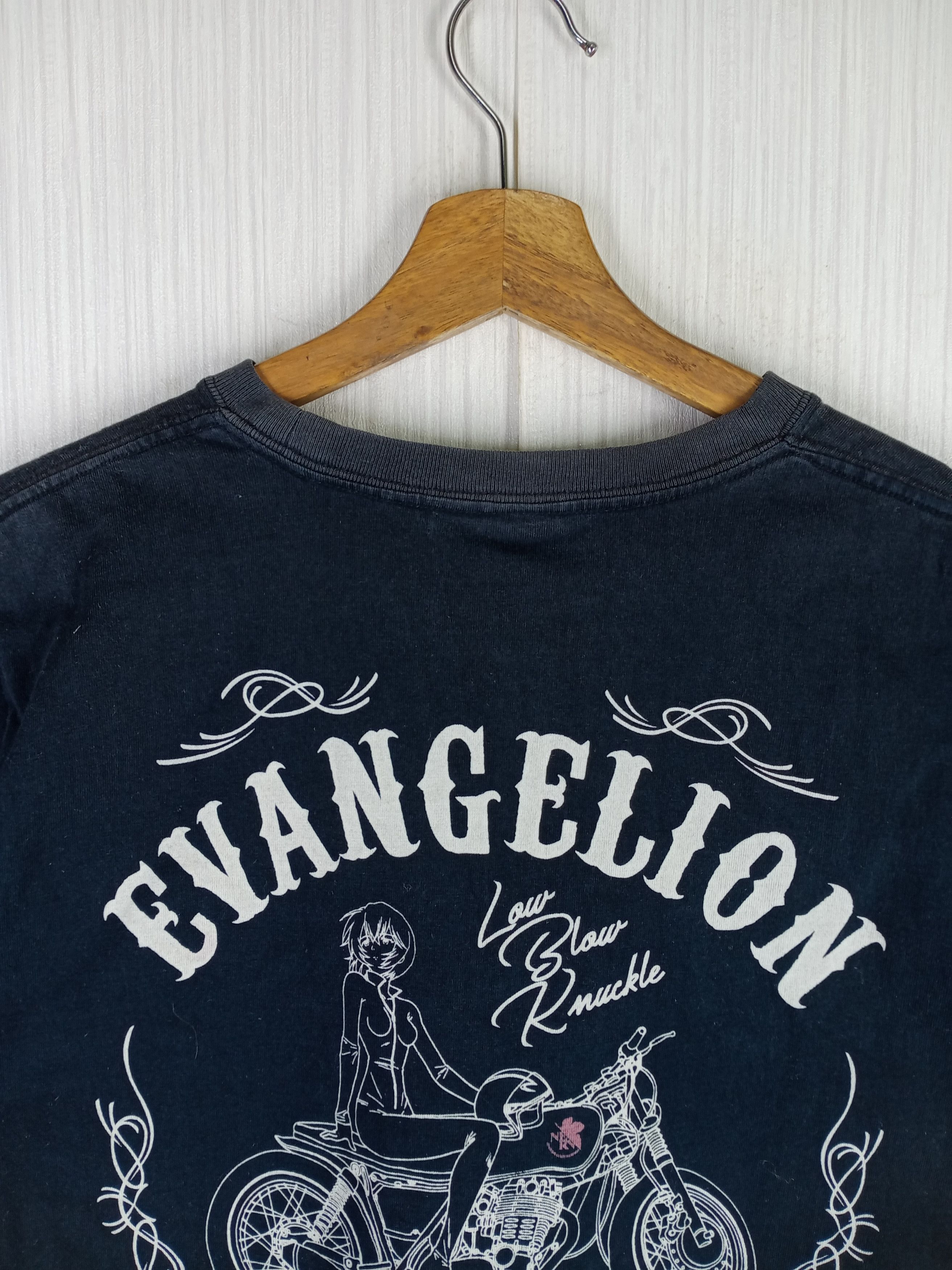 Anime Rare Low Blow Knuckle Nervous Evangalion Rei Ayanami Tshirt Size US M / EU 48-50 / 2 - 4 Thumbnail