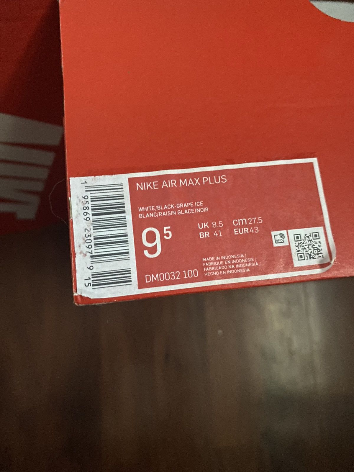 Nike Airmax Plus Grape Size US 9.5 / EU 42-43 - 12 Thumbnail