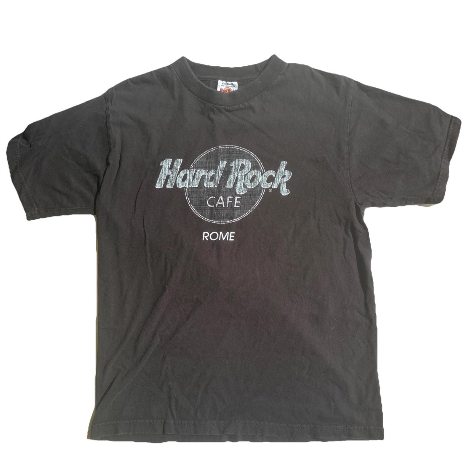 Vintage Vintage Hard Rock Cafe Rome Italy T Shirt Leather Letters M Size US M / EU 48-50 / 2 - 1 Thumbnail