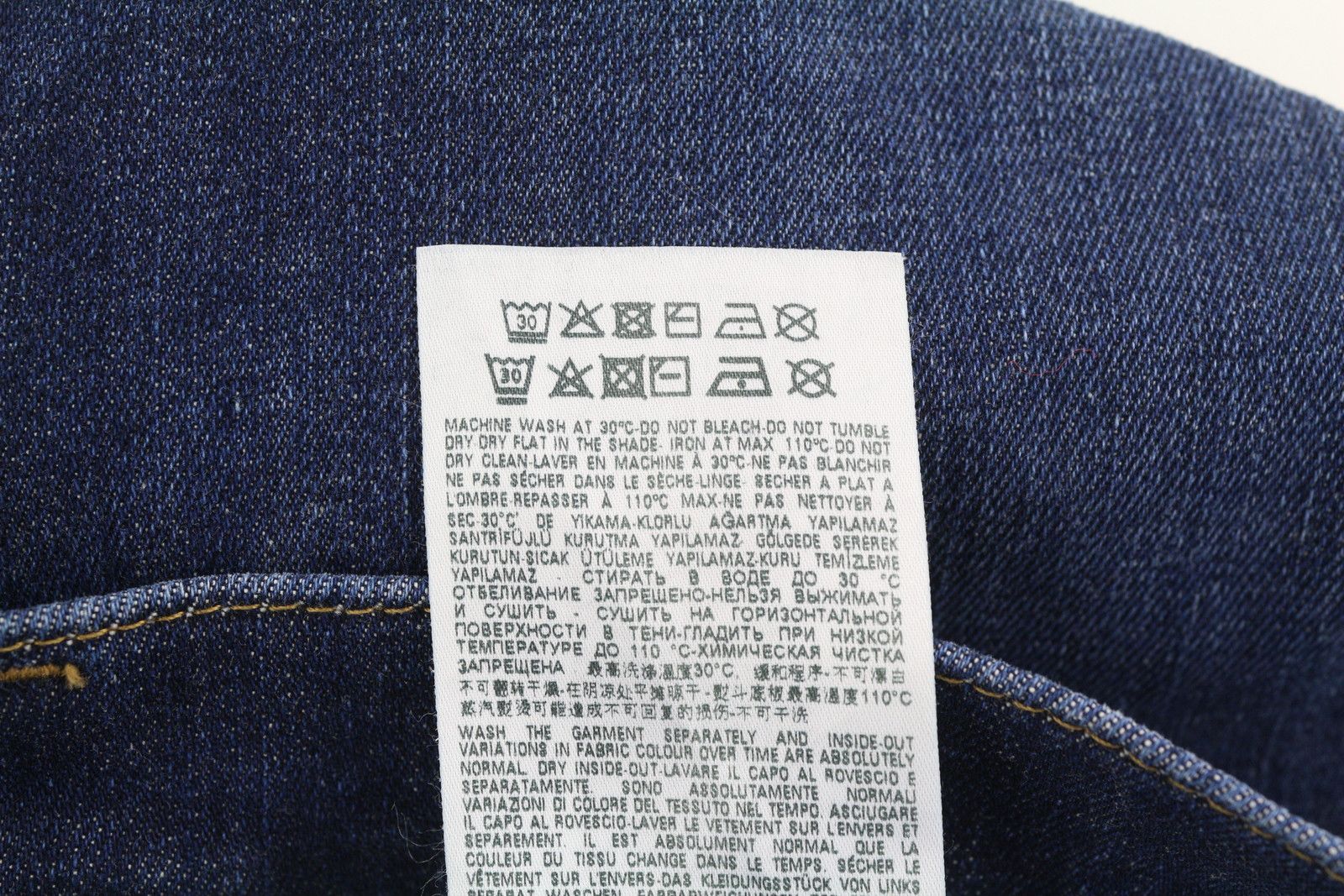 Diesel D-FINING 009ZU W31/L34 Tapered Stretch Blue Jeans 40922 Size US 31 - 10 Thumbnail