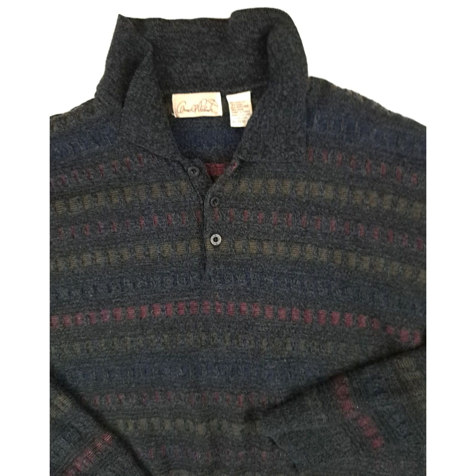 Vintage Vintage Arnold Palmer Knit XL 45-46 Golf Sweater Wool Size US XL / EU 56 / 4 - 3 Thumbnail