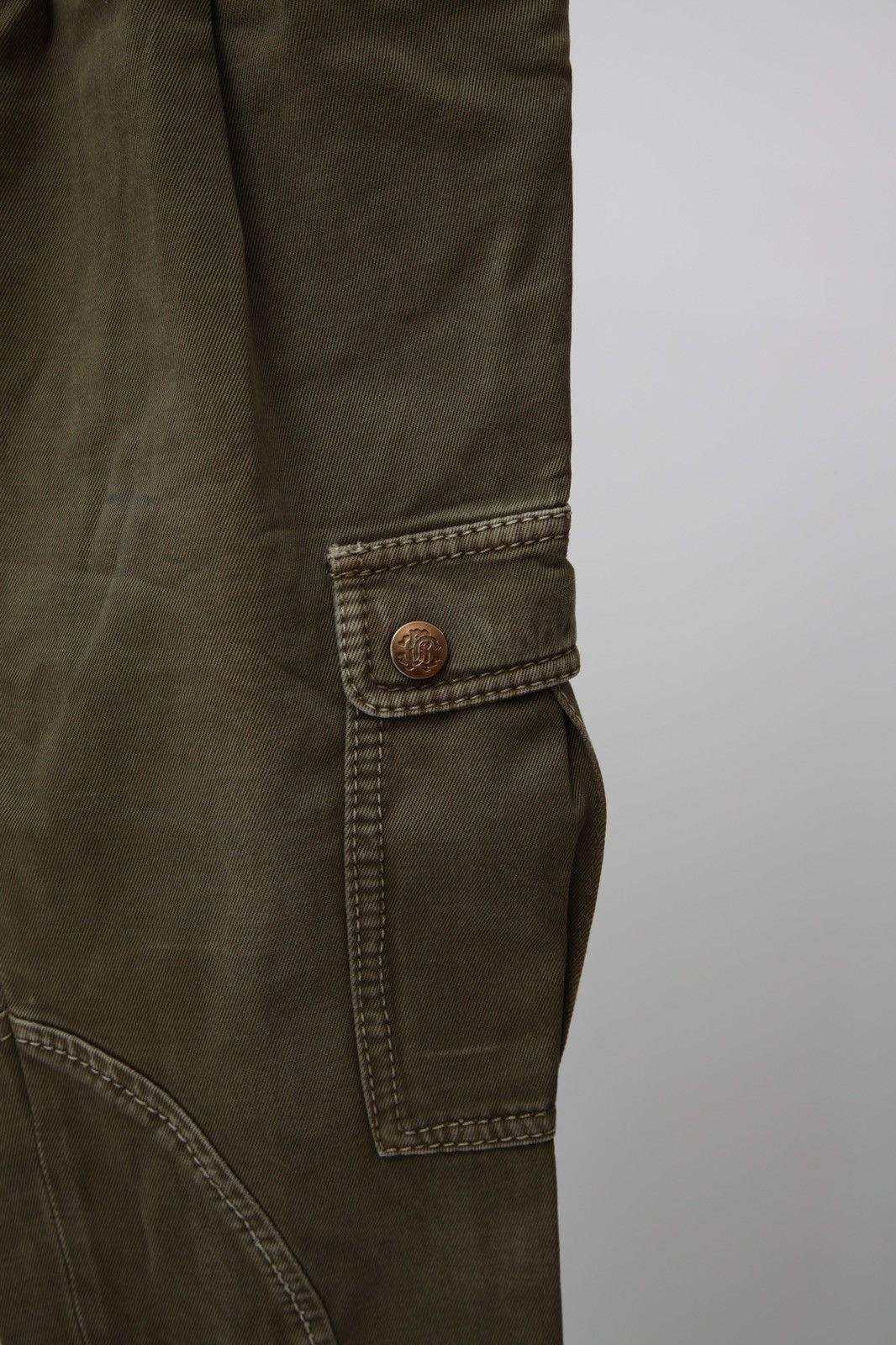 Just Cavalli × Roberto Cavalli × Vintage Vintage Just Cavalli Cargo Military Utility Pants Size US 28 / EU 44 - 3 Thumbnail