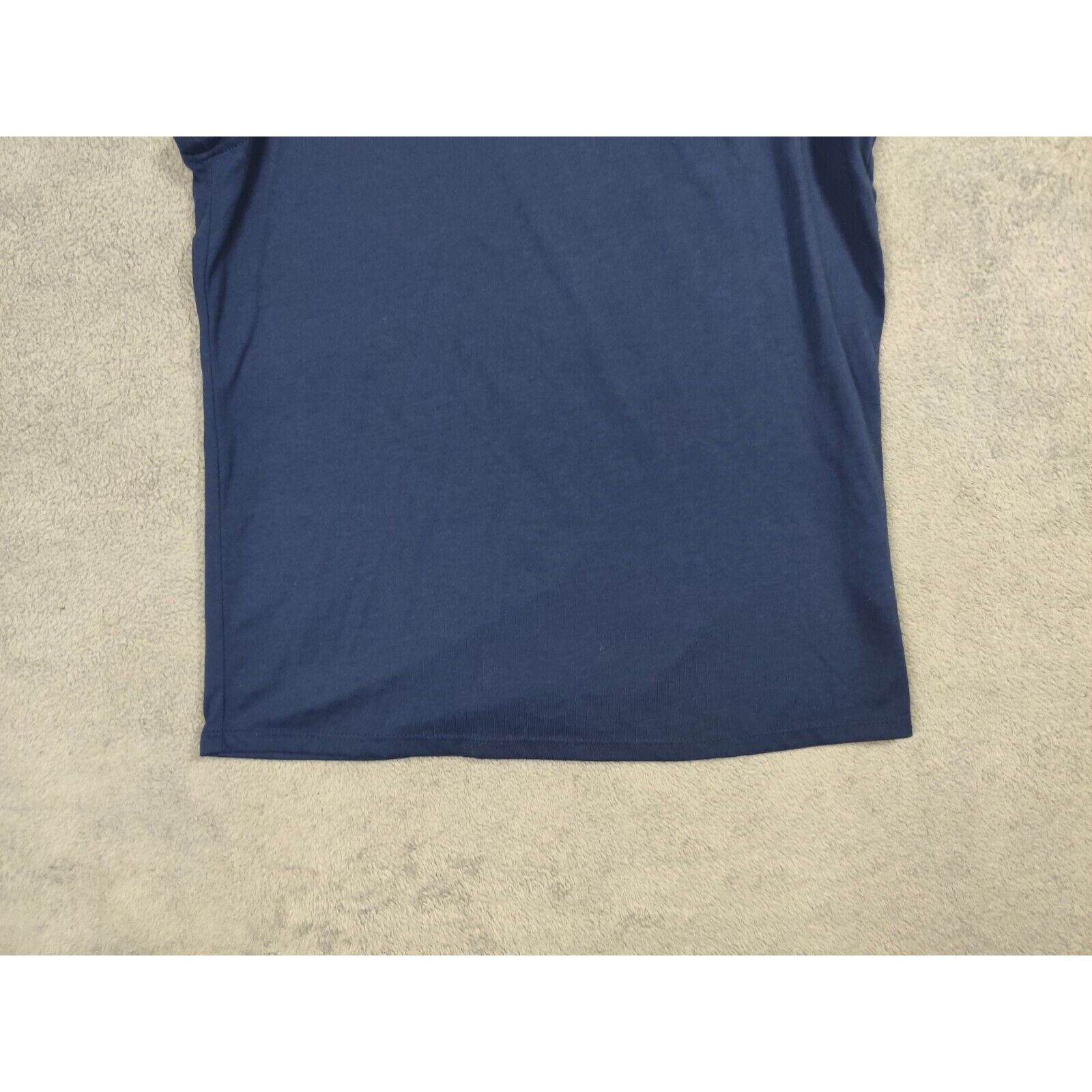 Nike Nike Shirt Adult Womens Small Dark Blue Swoosh Box Logo Nike Size S / US 4 / IT 40 - 3 Thumbnail