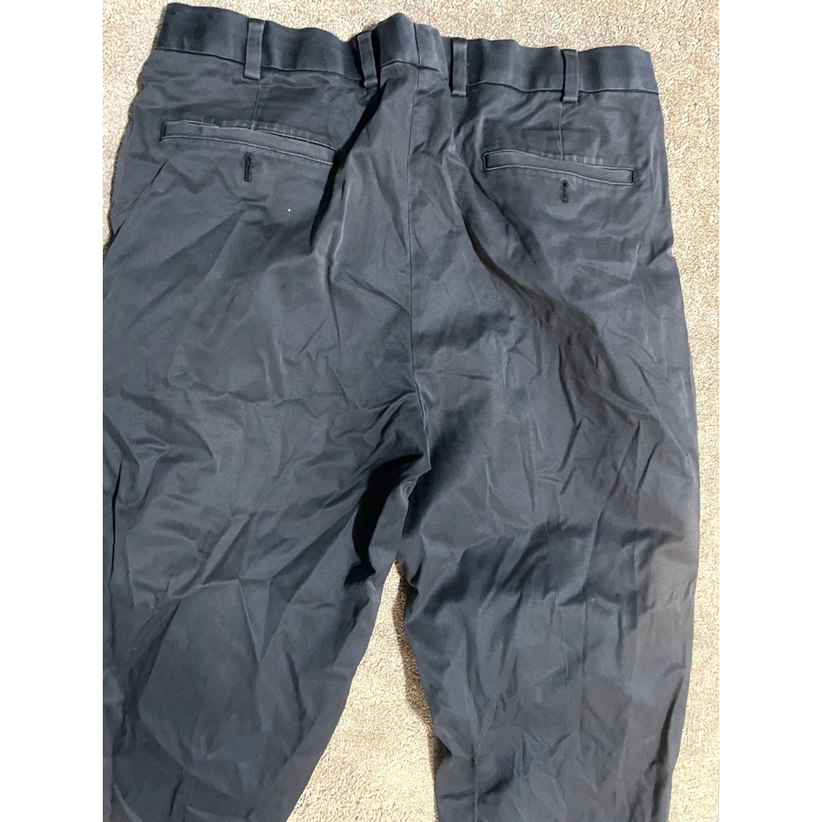 Brooks Brothers BROOKS BROTHERS Lightweight Chino Pants 38x34 Navy Blue Mens Size US 38 / EU 54 - 2 Thumbnail